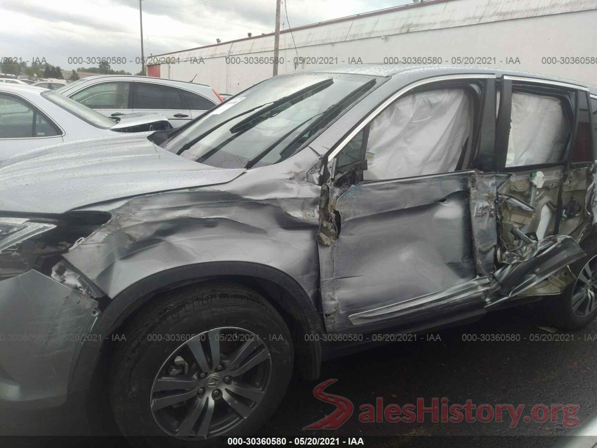 5FNYF6H57HB055871 2017 HONDA PILOT