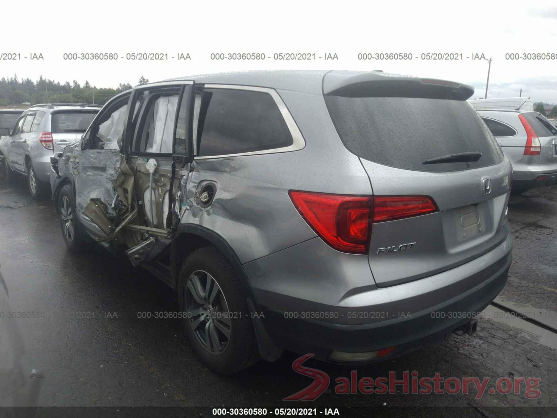 5FNYF6H57HB055871 2017 HONDA PILOT