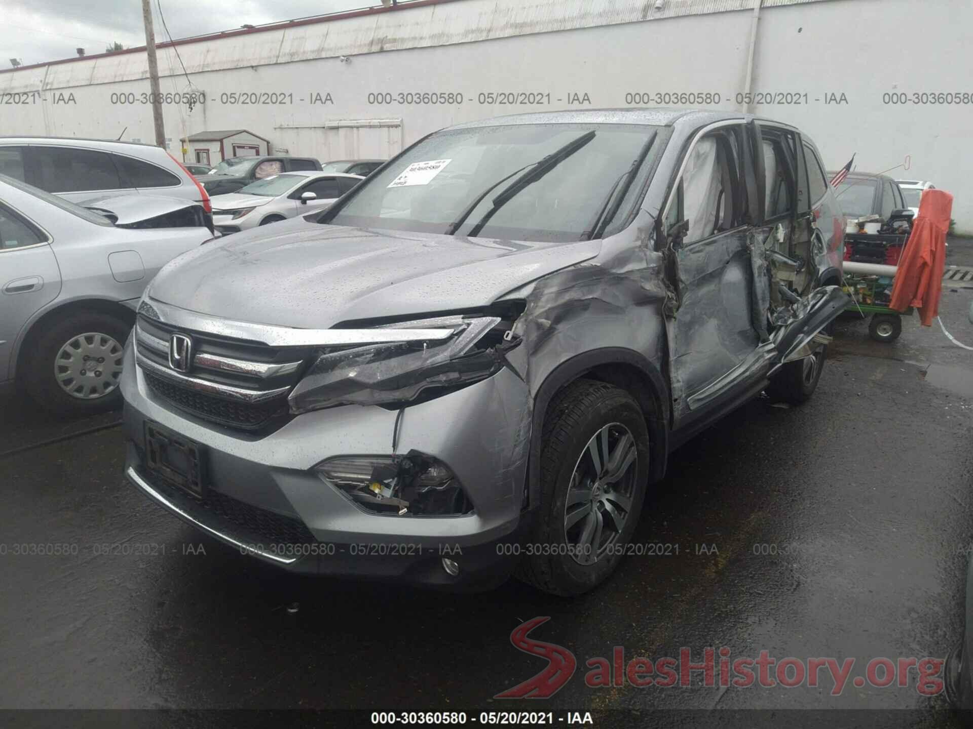 5FNYF6H57HB055871 2017 HONDA PILOT