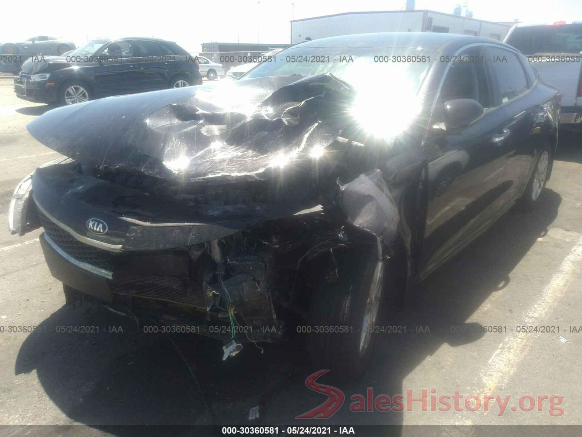 5XXGT4L33HG126334 2017 KIA OPTIMA