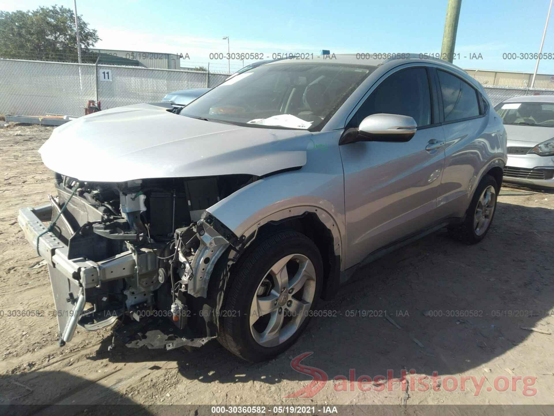 3CZRU5H76GM730460 2016 HONDA HR-V