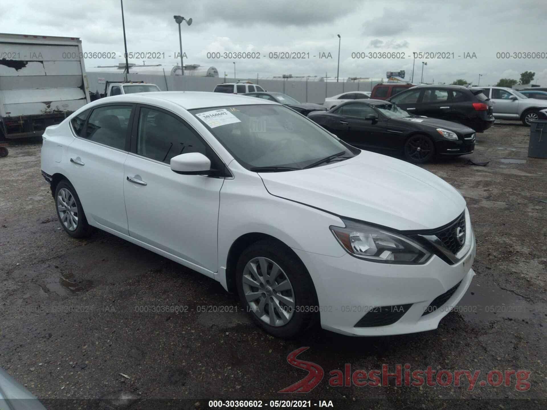 3N1AB7AP9GY243831 2016 NISSAN SENTRA