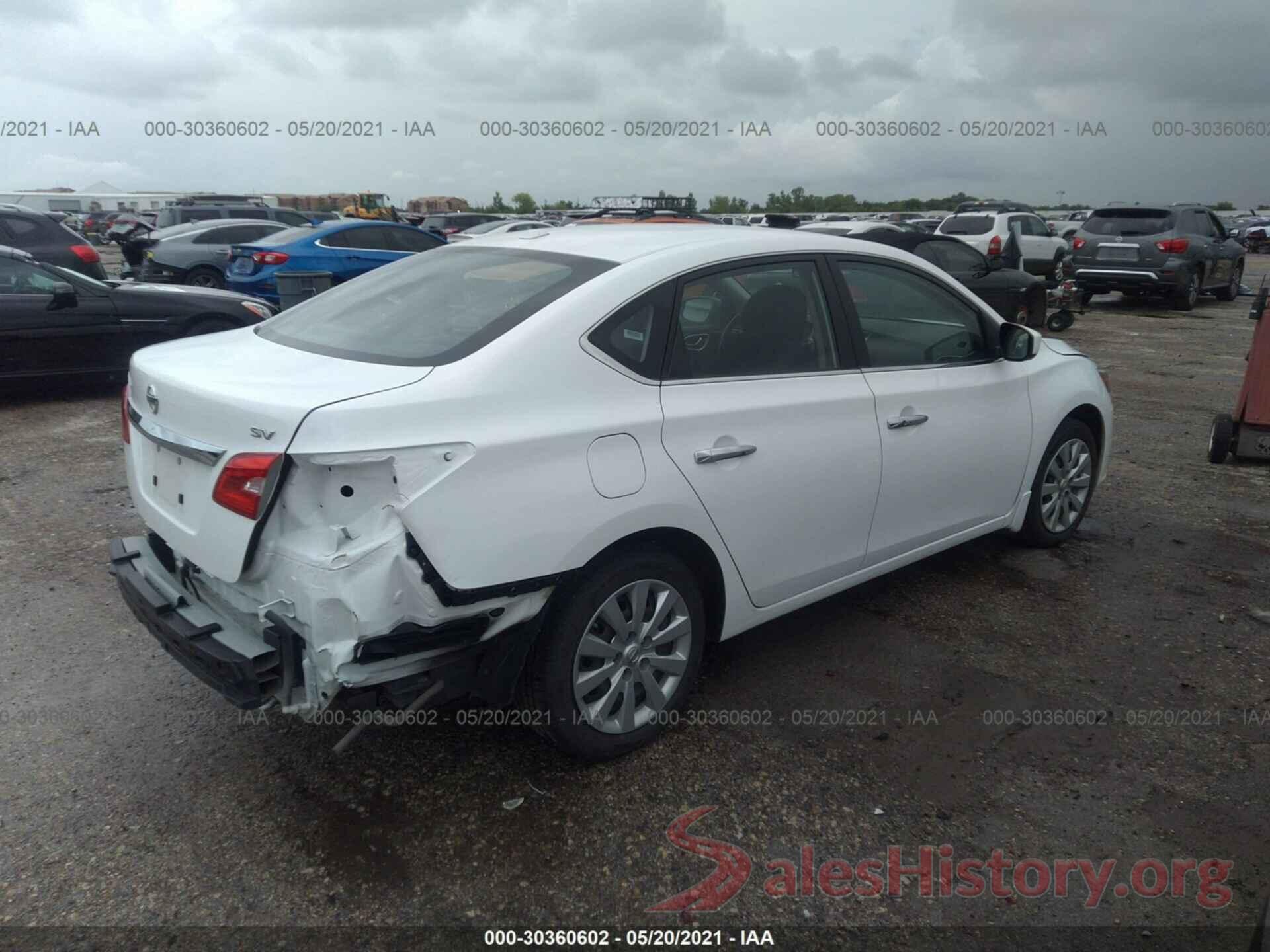 3N1AB7AP9GY243831 2016 NISSAN SENTRA