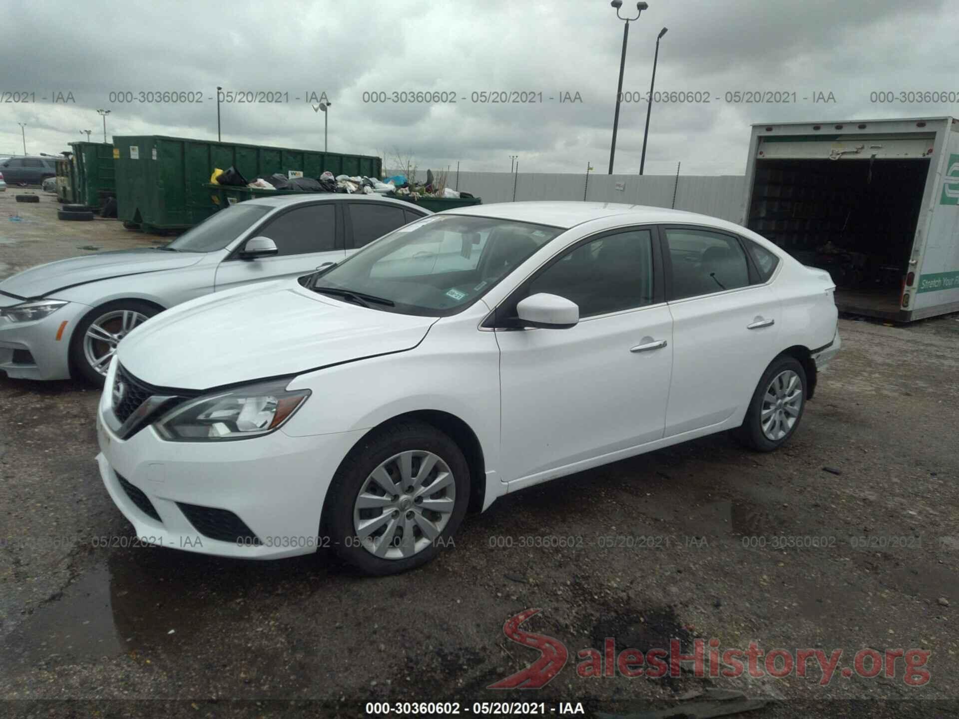 3N1AB7AP9GY243831 2016 NISSAN SENTRA