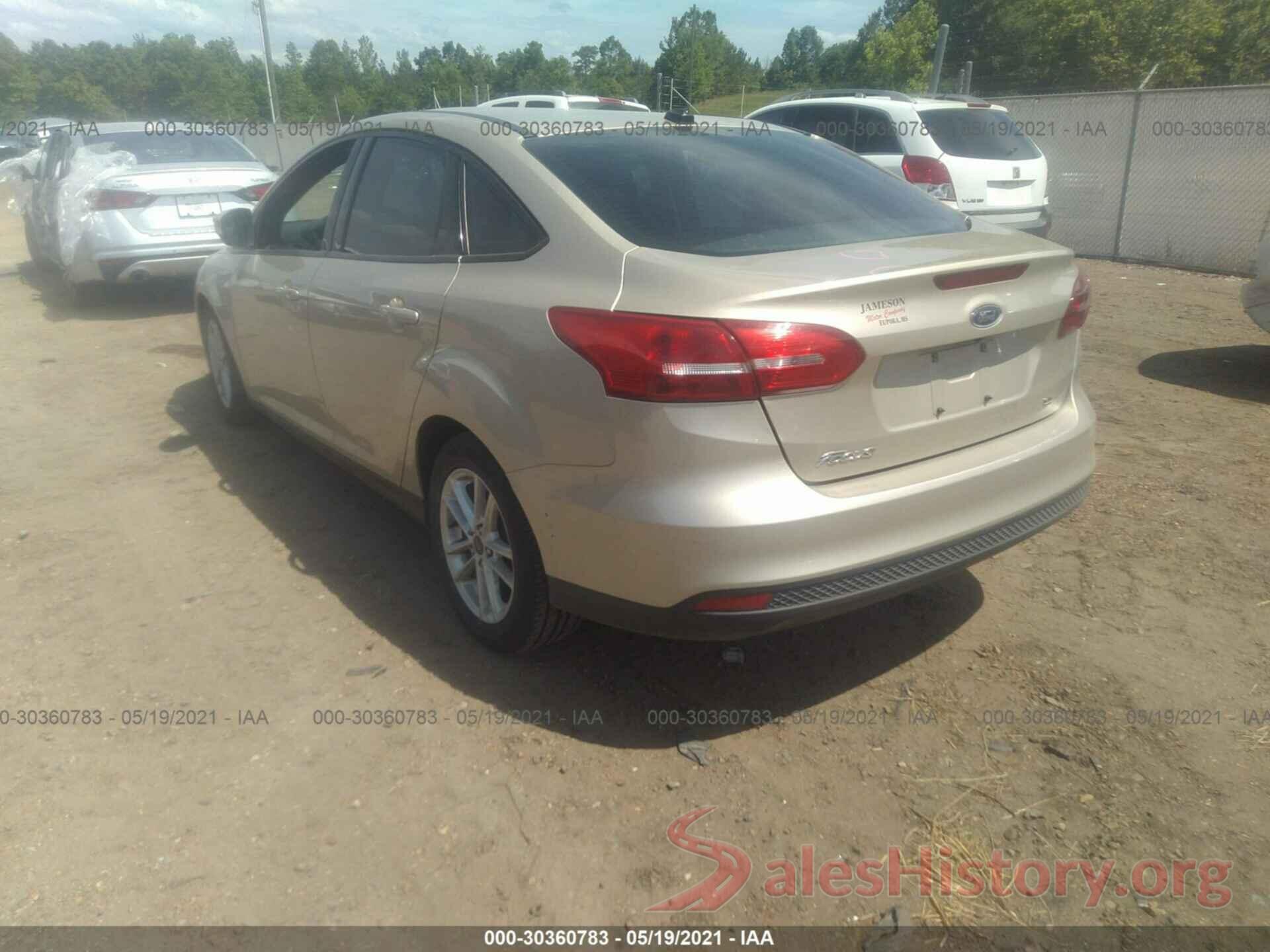 1FADP3F28HL212717 2017 FORD FOCUS