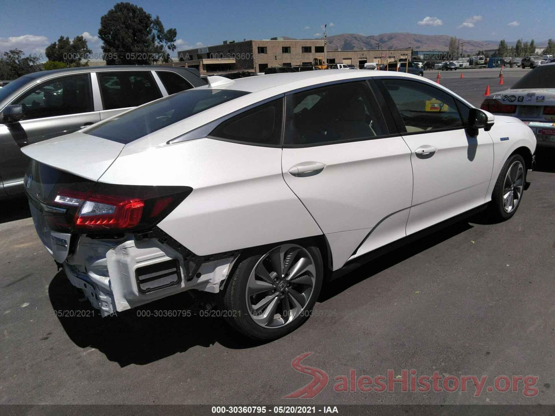 JHMZC5F37JC016028 2018 HONDA CLARITY PLUG-IN HYBRID