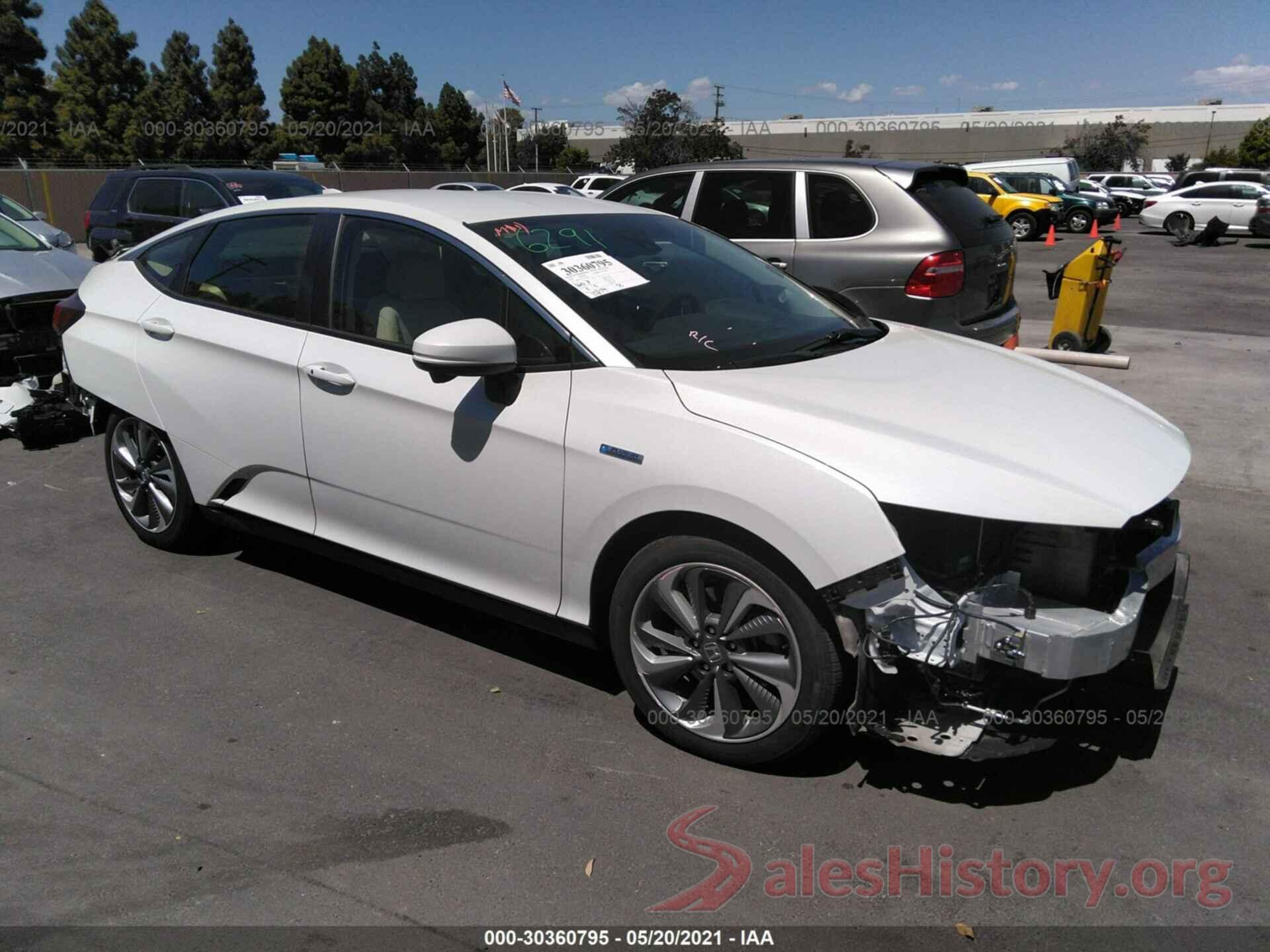 JHMZC5F37JC016028 2018 HONDA CLARITY PLUG-IN HYBRID