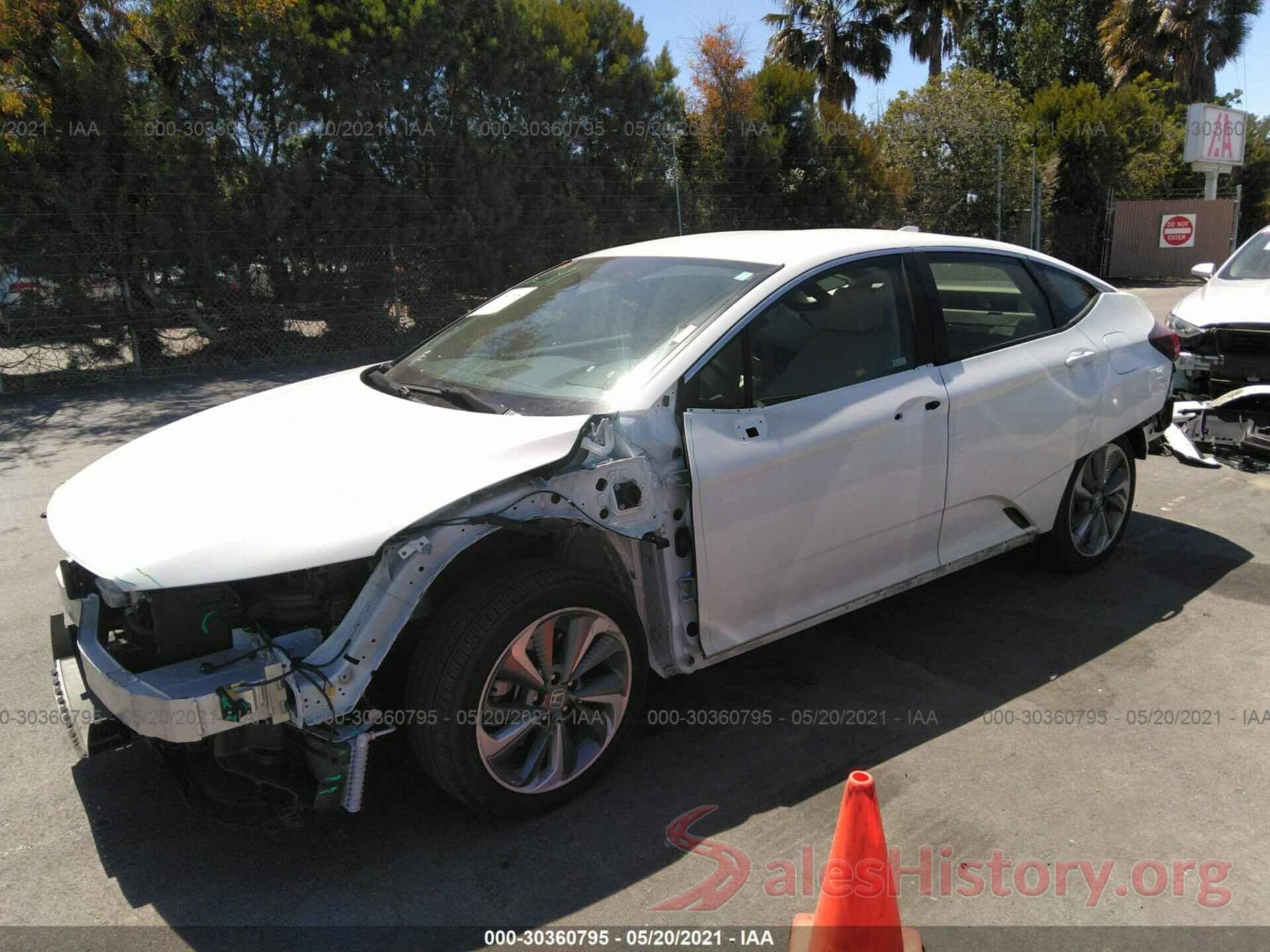 JHMZC5F37JC016028 2018 HONDA CLARITY PLUG-IN HYBRID