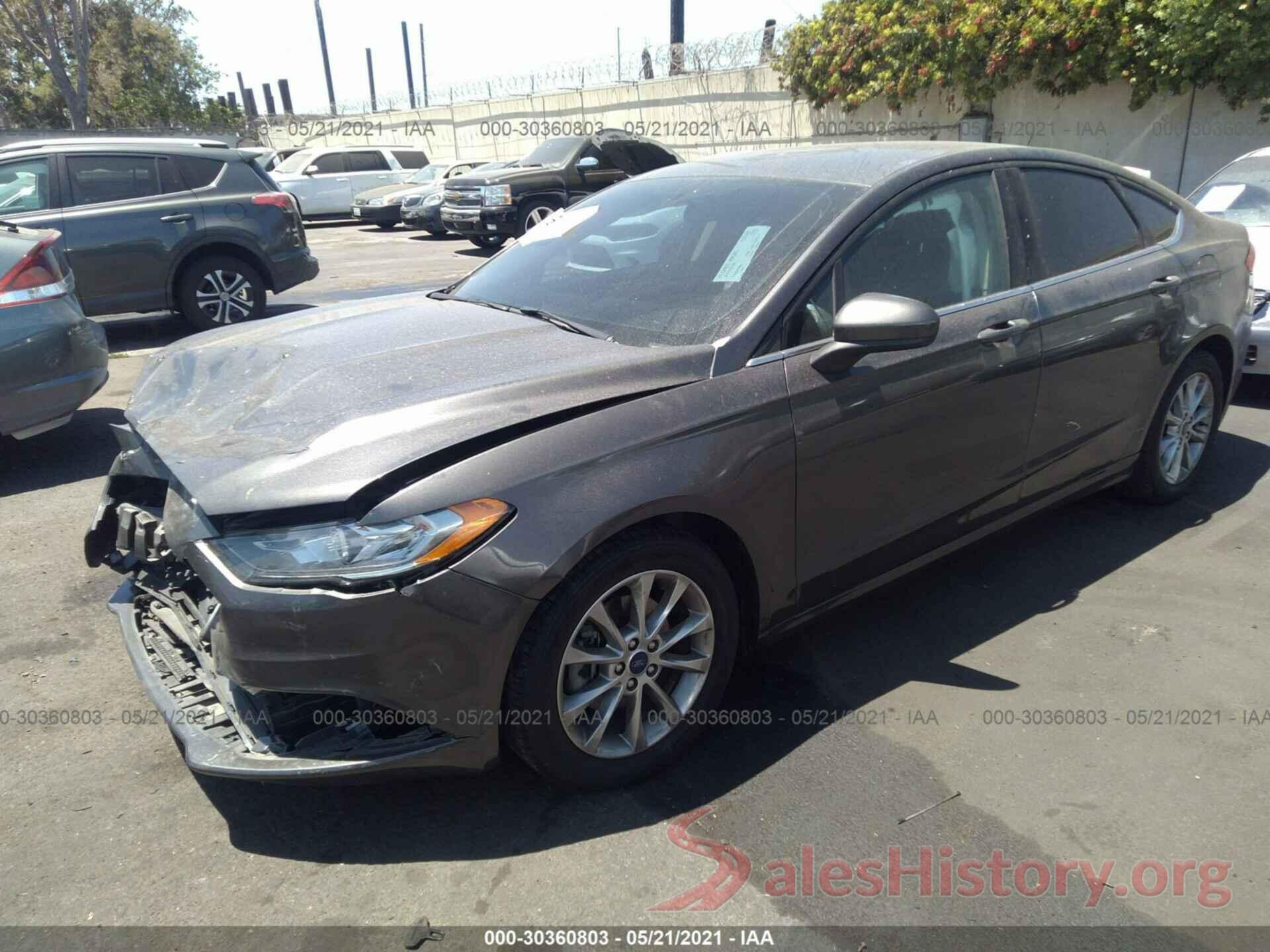 3FA6P0G78HR157849 2017 FORD FUSION