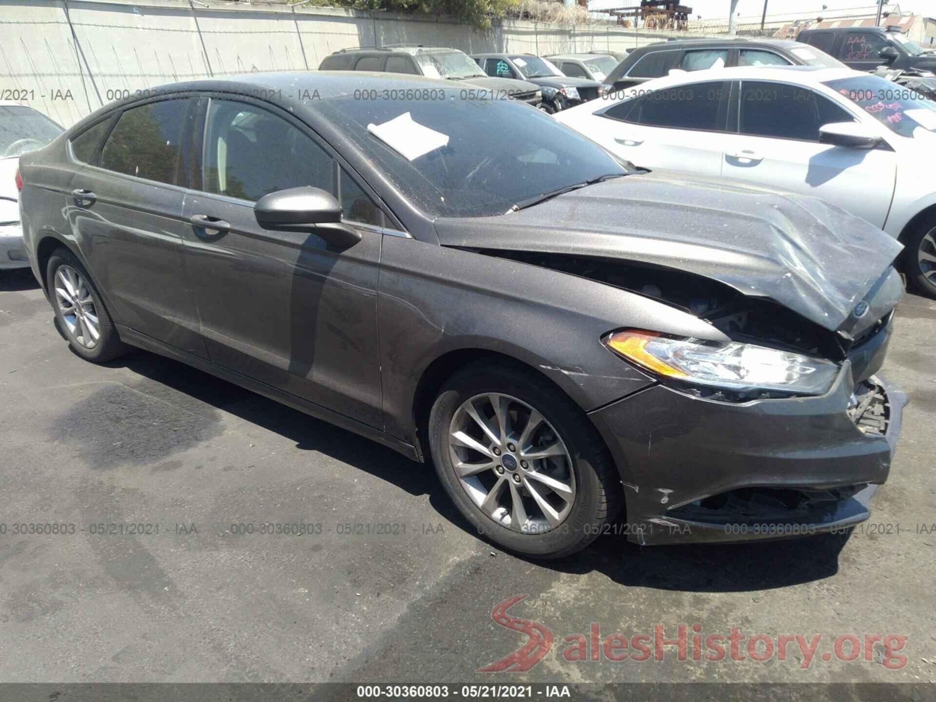 3FA6P0G78HR157849 2017 FORD FUSION