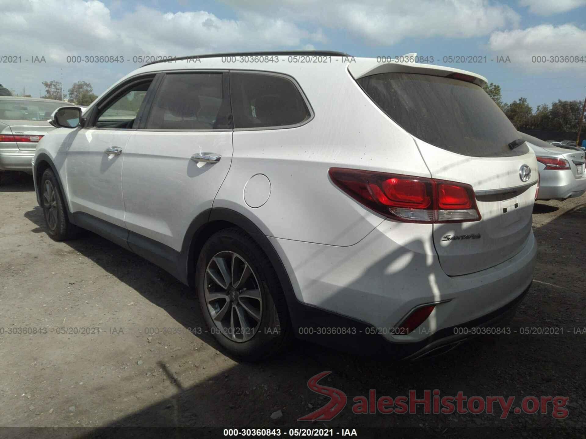 KM8SM4HF6HU207540 2017 HYUNDAI SANTA FE