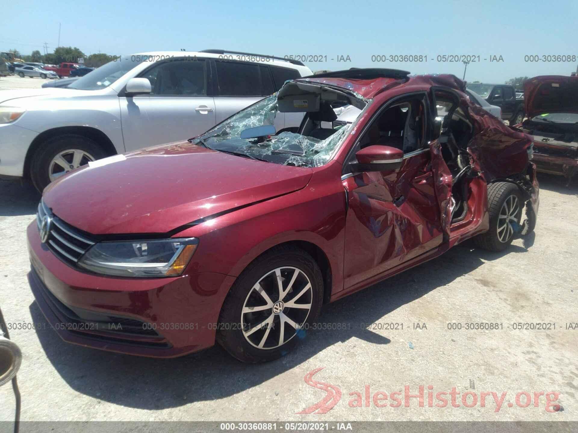 3VWDB7AJ2HM232293 2017 VOLKSWAGEN JETTA