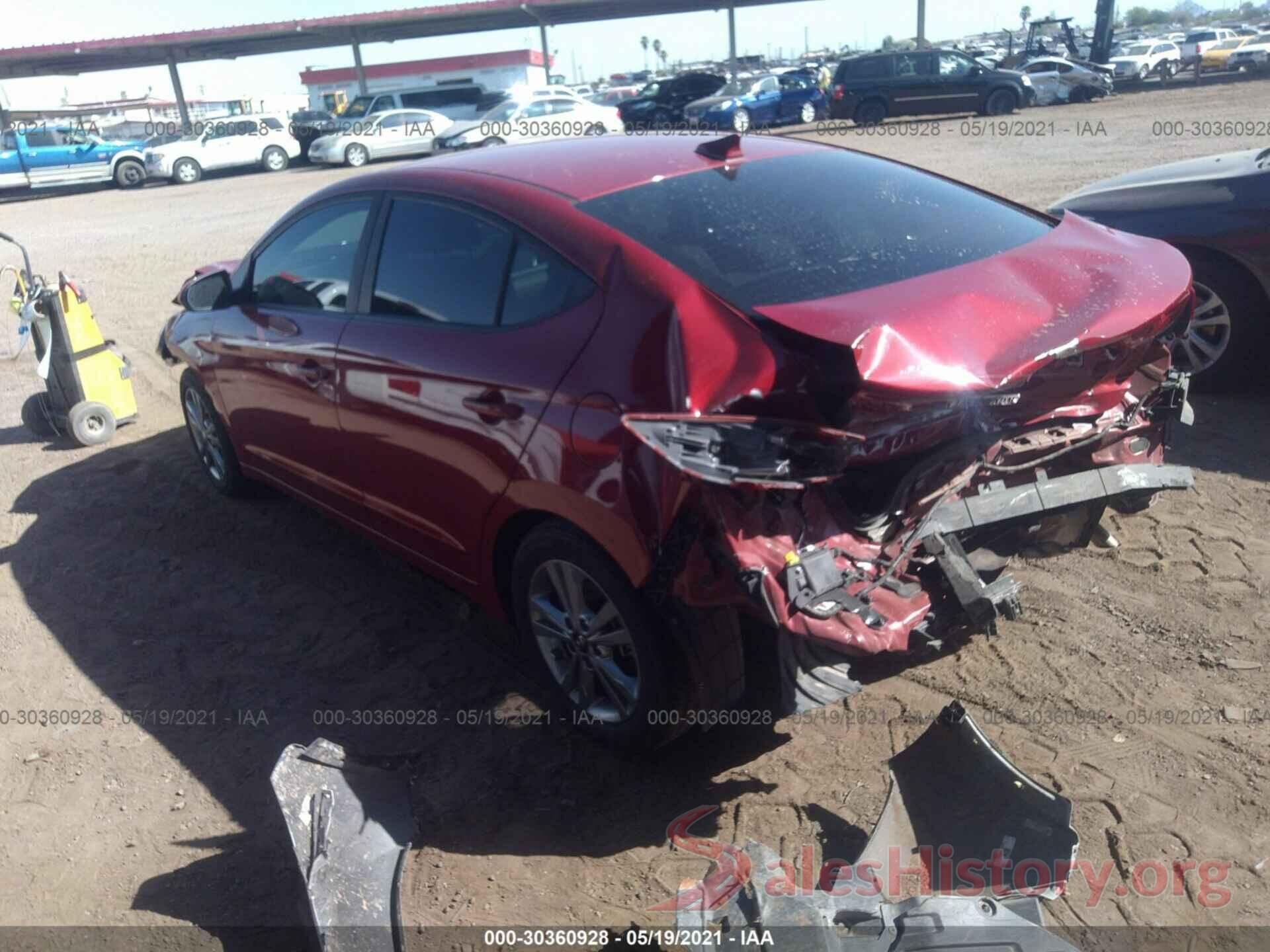 KMHD84LF9JU547095 2018 HYUNDAI ELANTRA