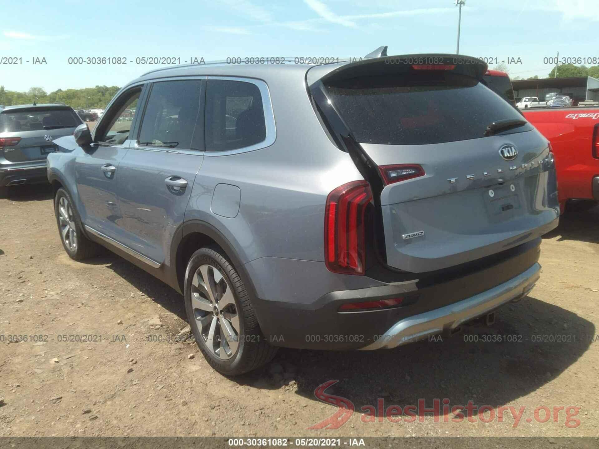 5XYP3DHC9LG054729 2020 KIA TELLURIDE