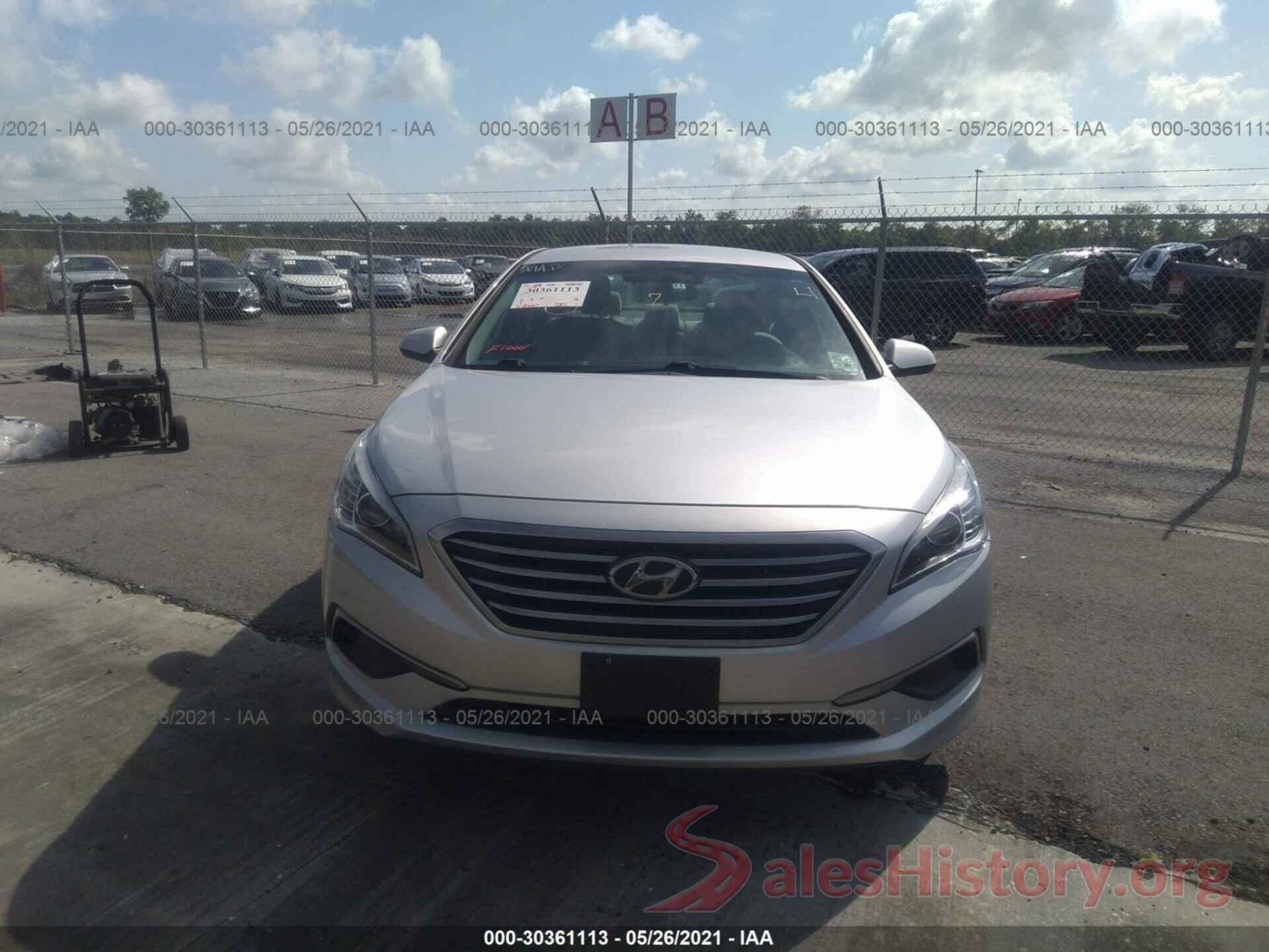 5NPE24AF4HH501403 2017 HYUNDAI SONATA