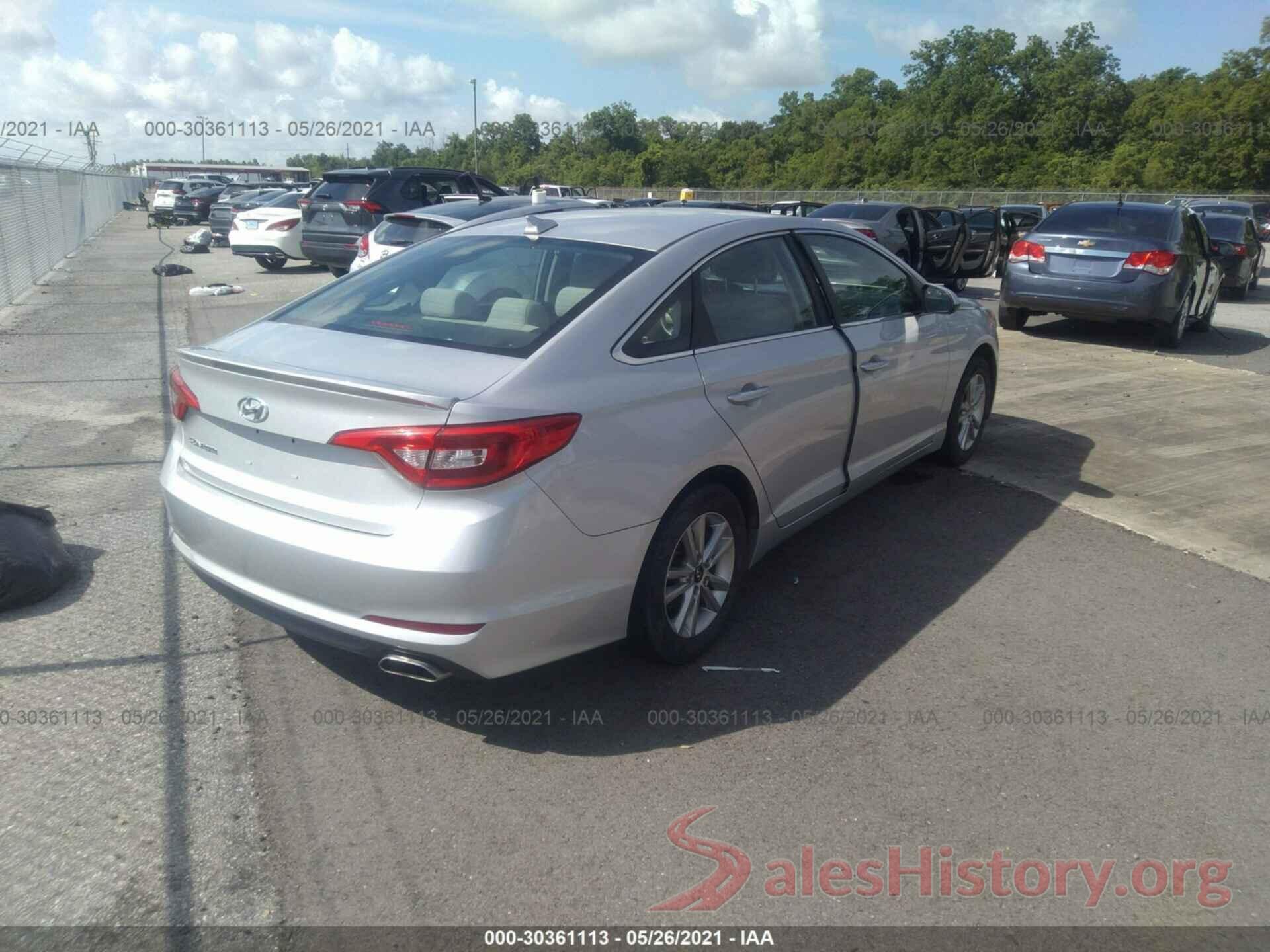 5NPE24AF4HH501403 2017 HYUNDAI SONATA