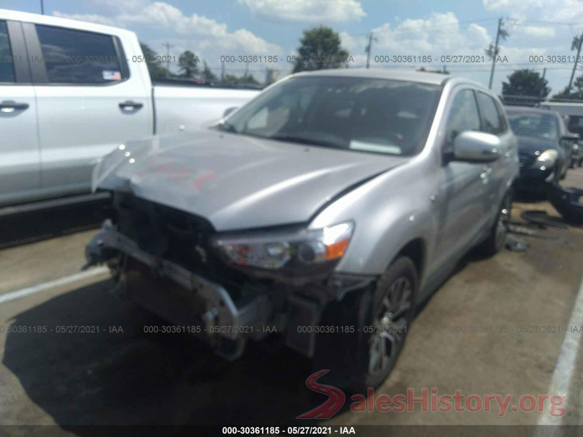 JA4AR3AW6JZ035020 2018 MITSUBISHI OUTLANDER SPORT