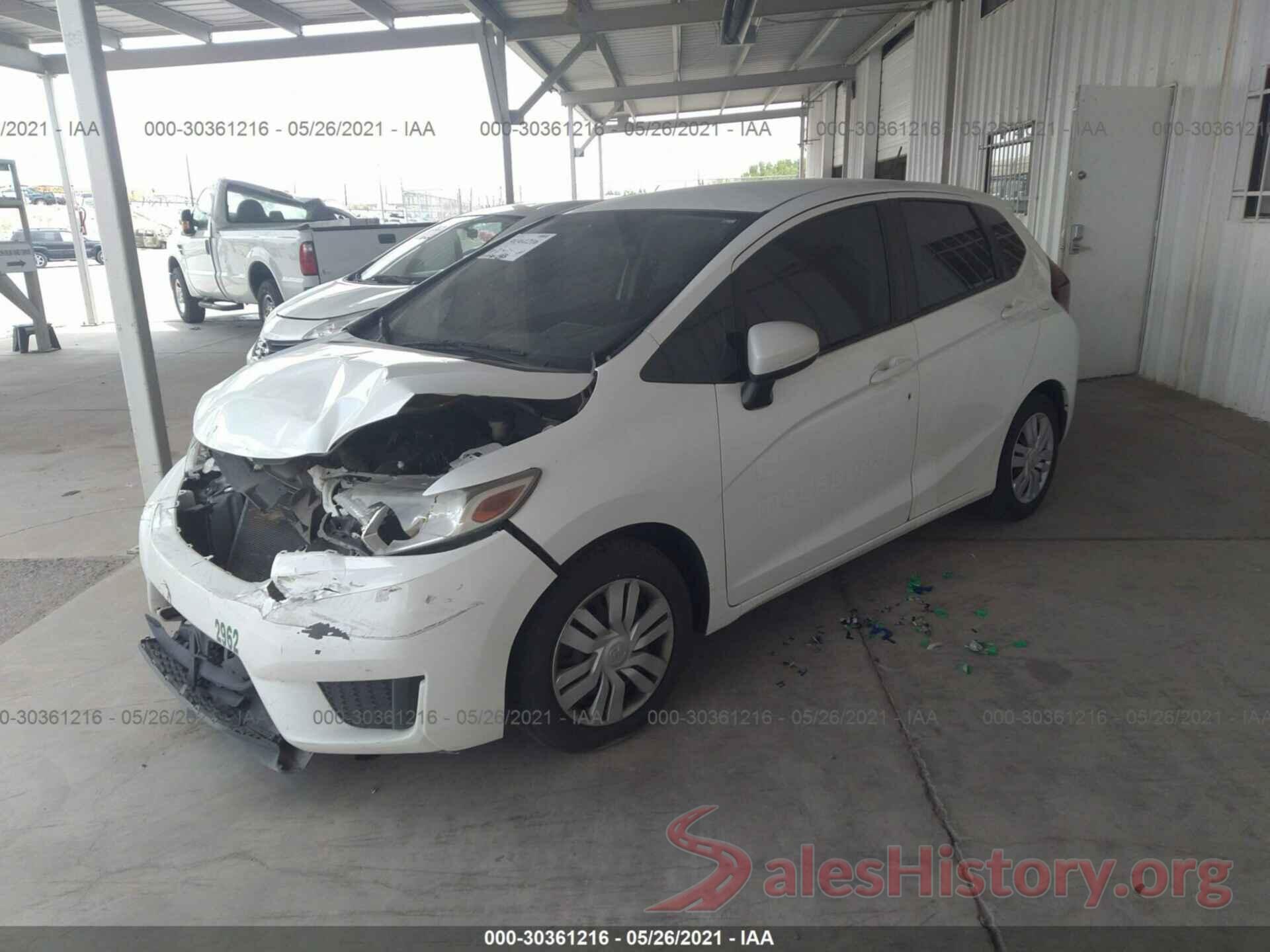 JHMGK5H59GX027896 2016 HONDA FIT