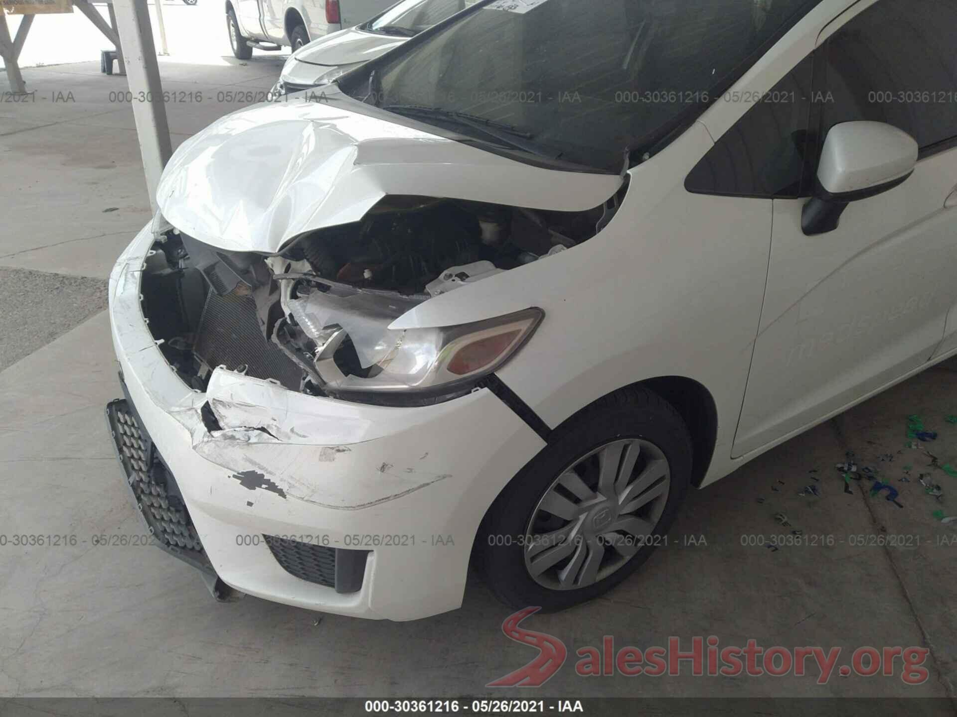 JHMGK5H59GX027896 2016 HONDA FIT