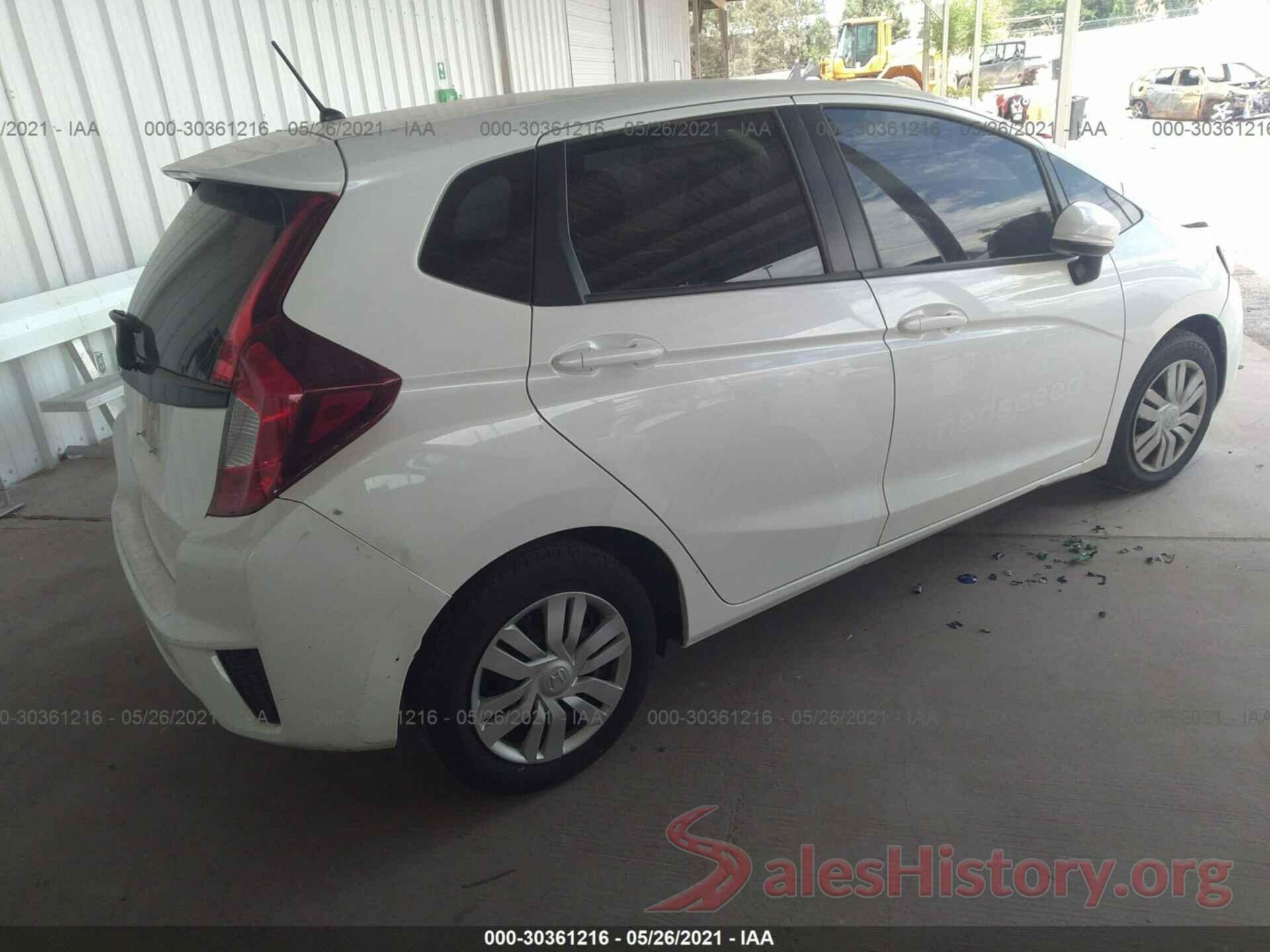 JHMGK5H59GX027896 2016 HONDA FIT