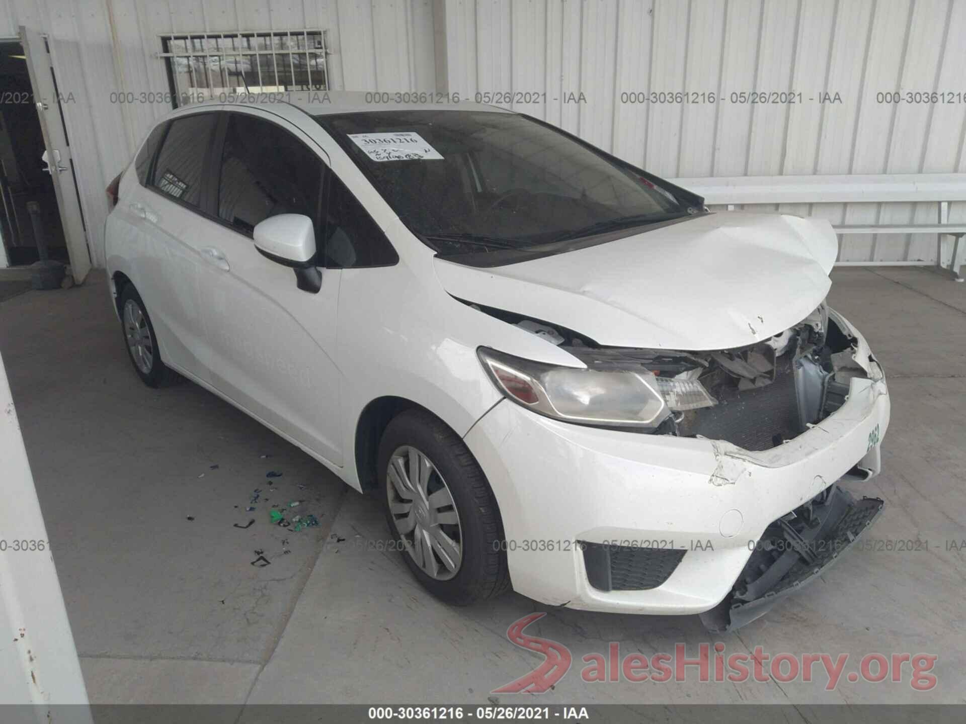 JHMGK5H59GX027896 2016 HONDA FIT