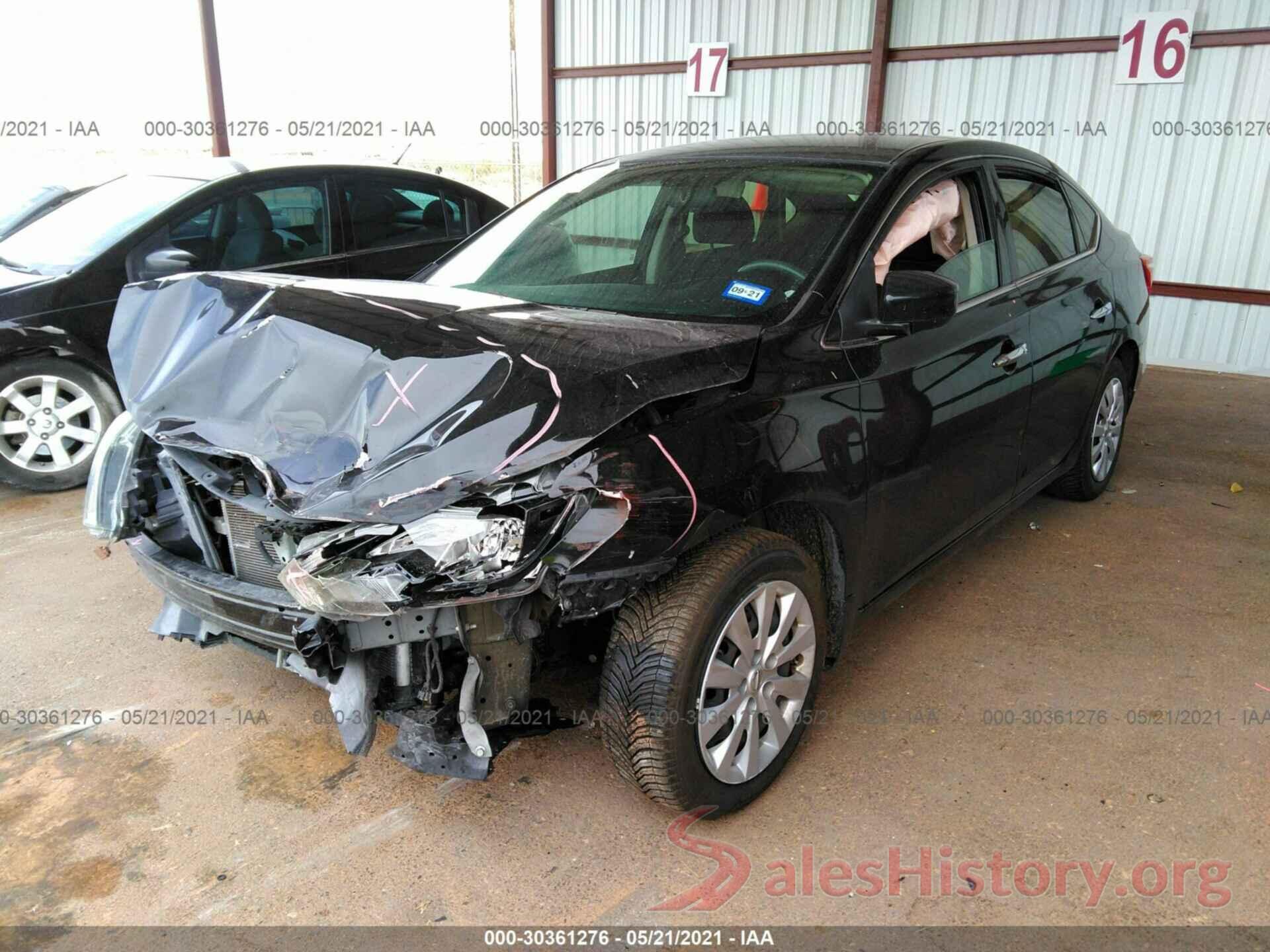 3N1AB7AP7GL657008 2016 NISSAN SENTRA