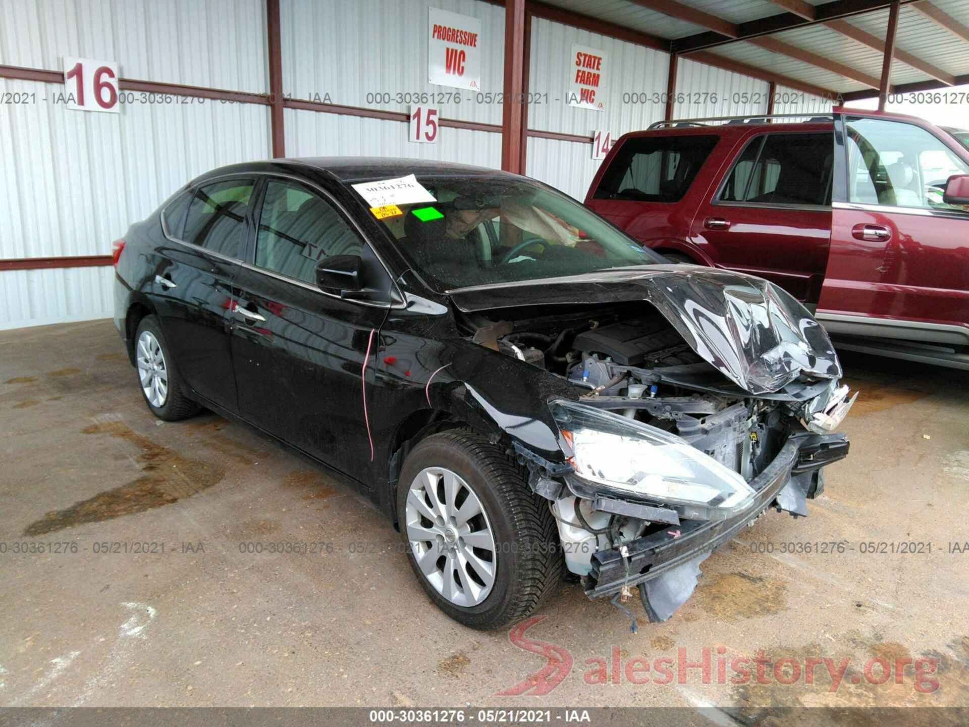 3N1AB7AP7GL657008 2016 NISSAN SENTRA