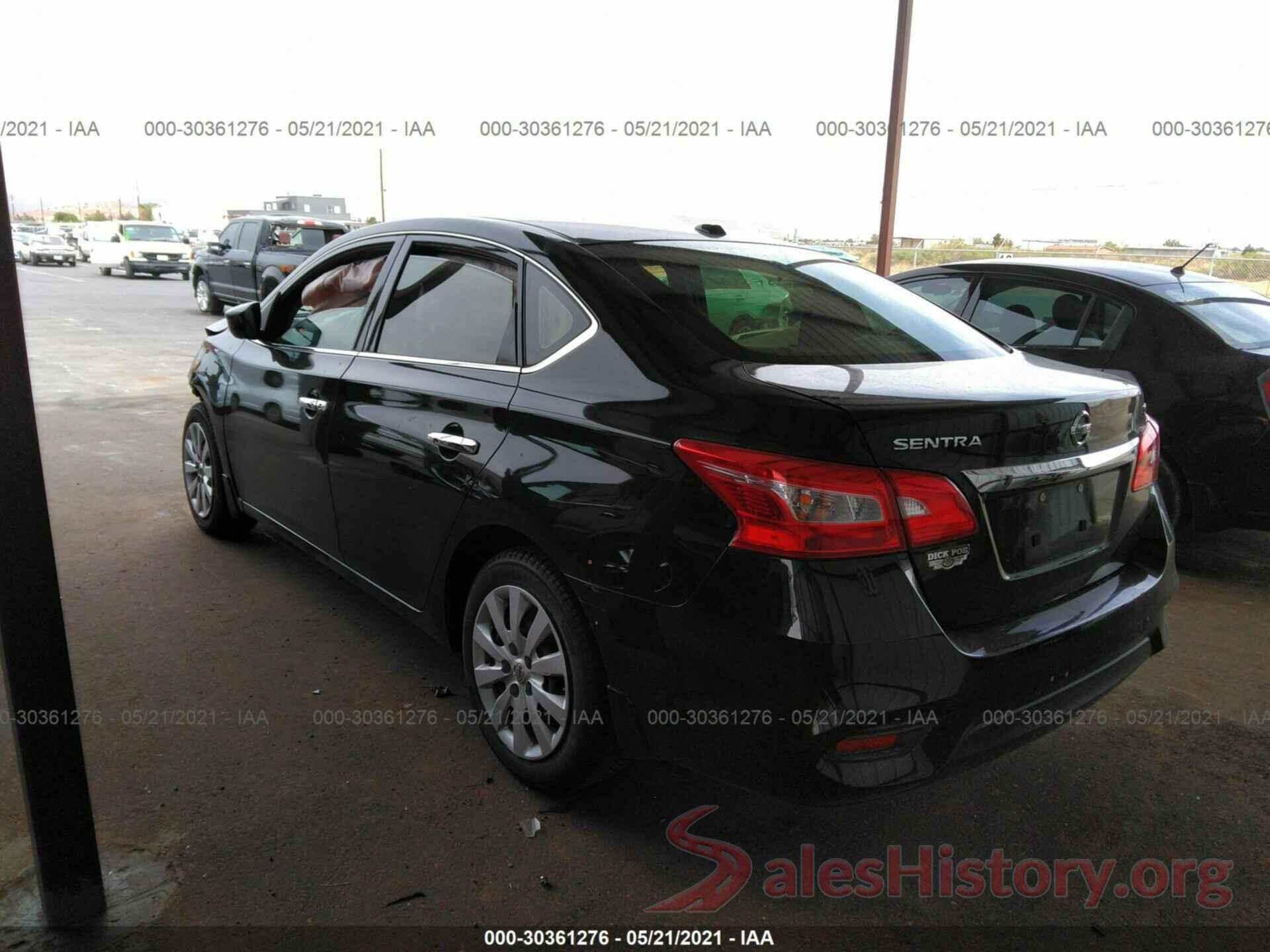 3N1AB7AP7GL657008 2016 NISSAN SENTRA