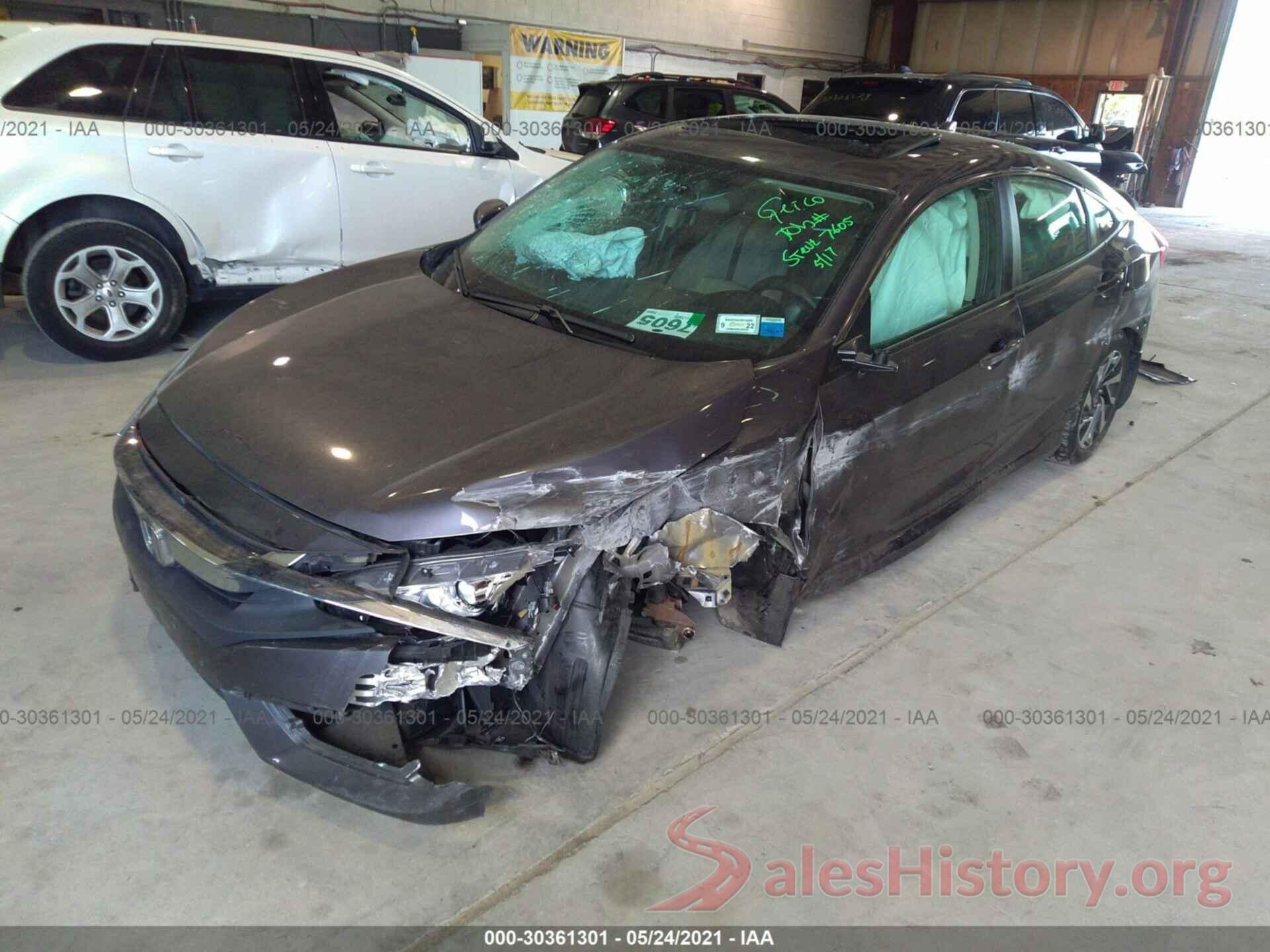 2HGFC2F78HH550394 2017 HONDA CIVIC SEDAN