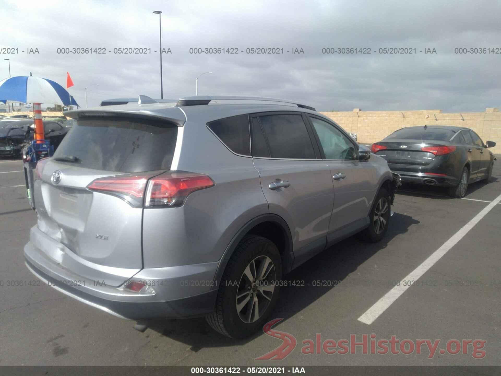 2T3WFREV2GW297487 2016 TOYOTA RAV4