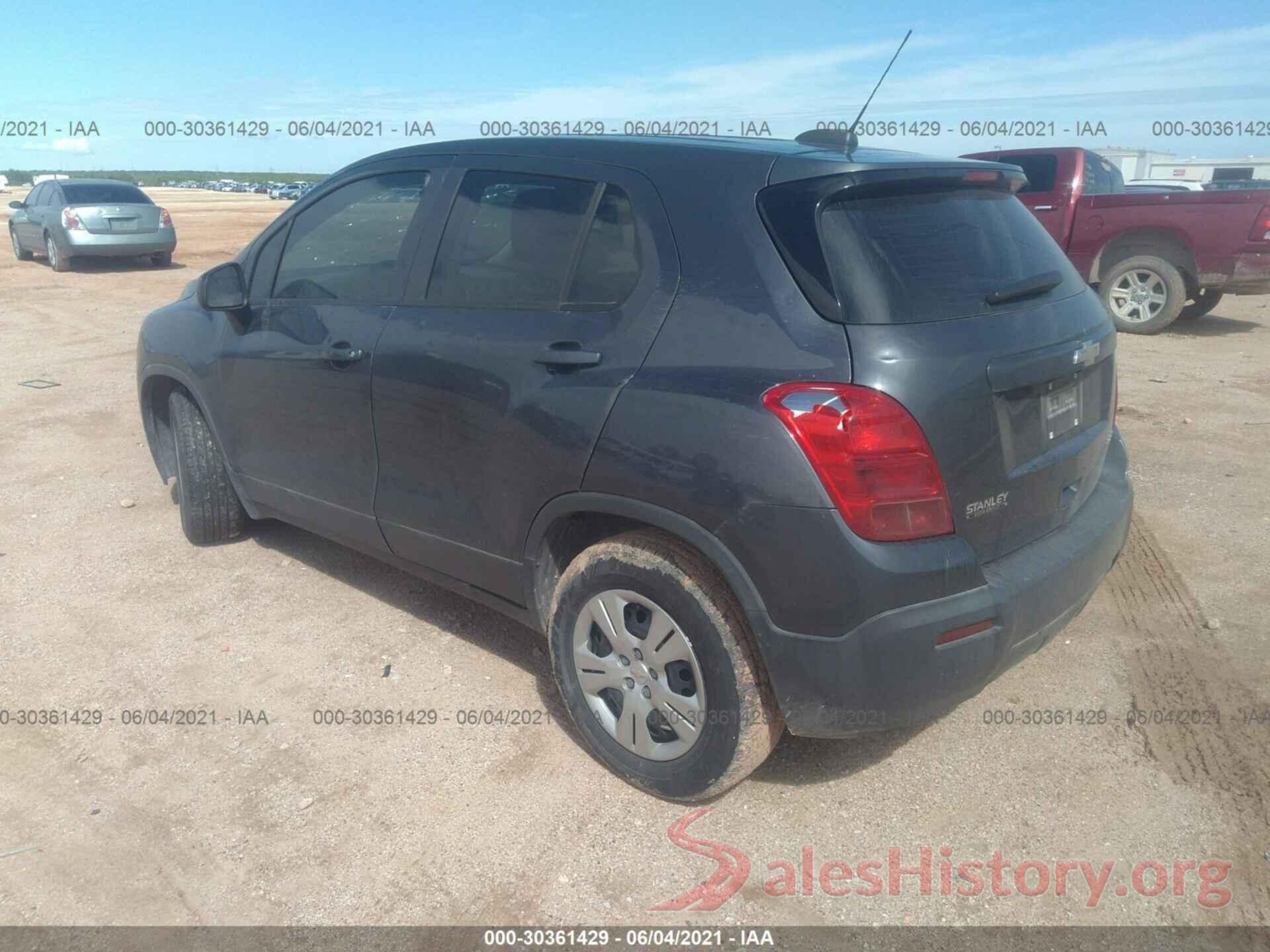 3GNCJKSB8GL143805 2016 CHEVROLET TRAX