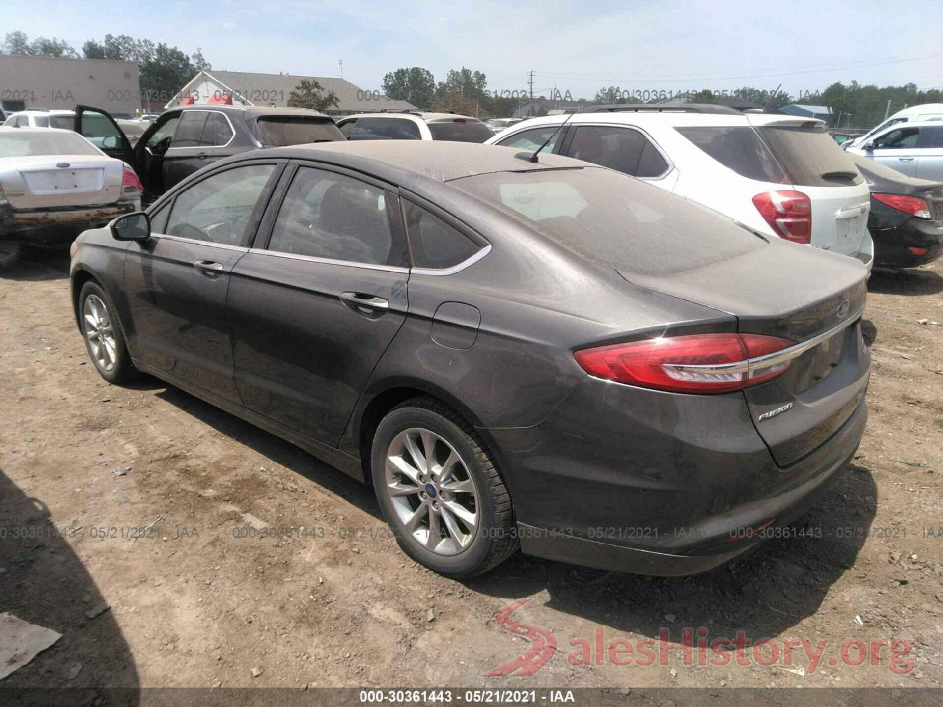 3FA6P0HD2HR240956 2017 FORD FUSION