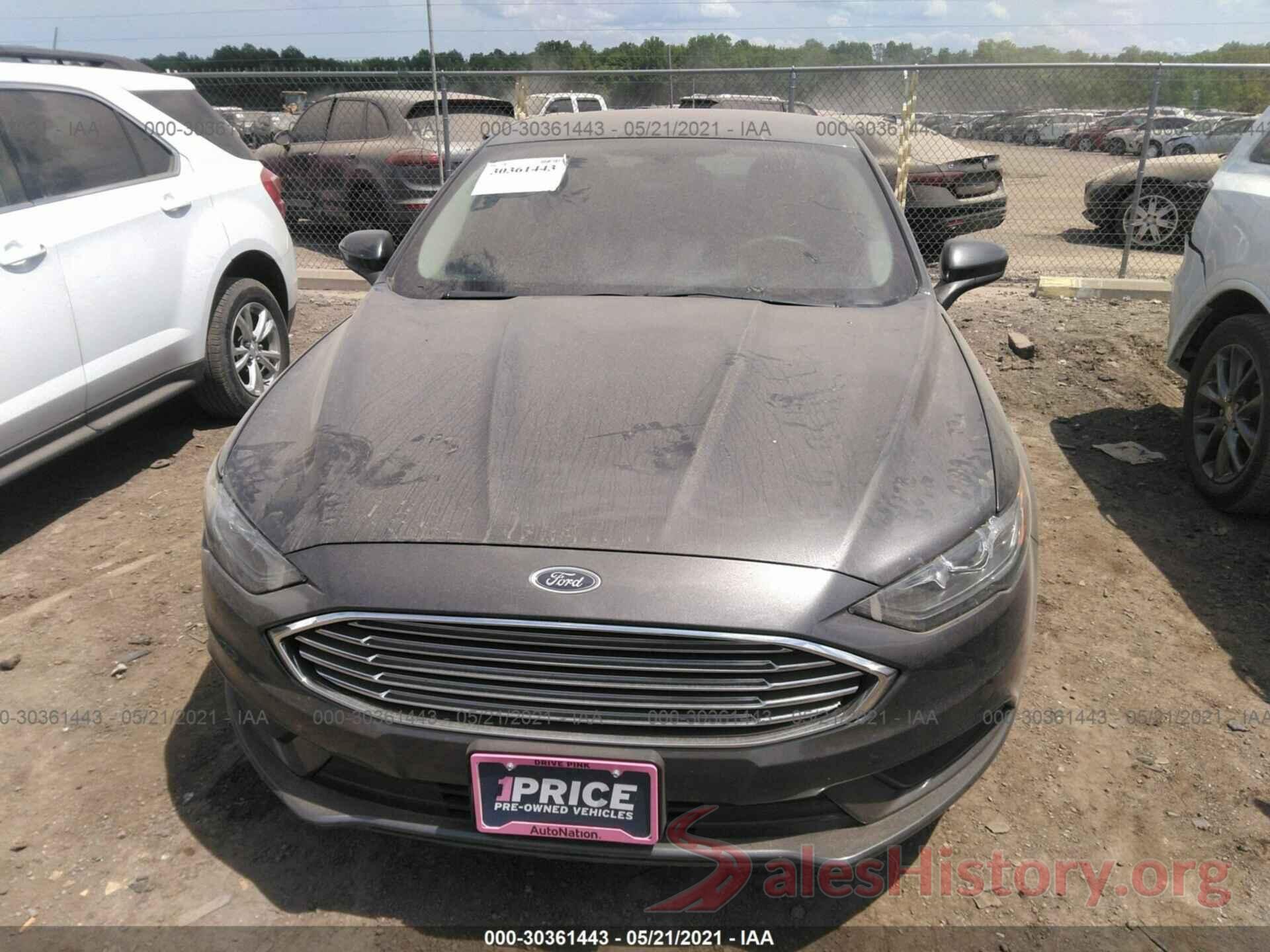 3FA6P0HD2HR240956 2017 FORD FUSION