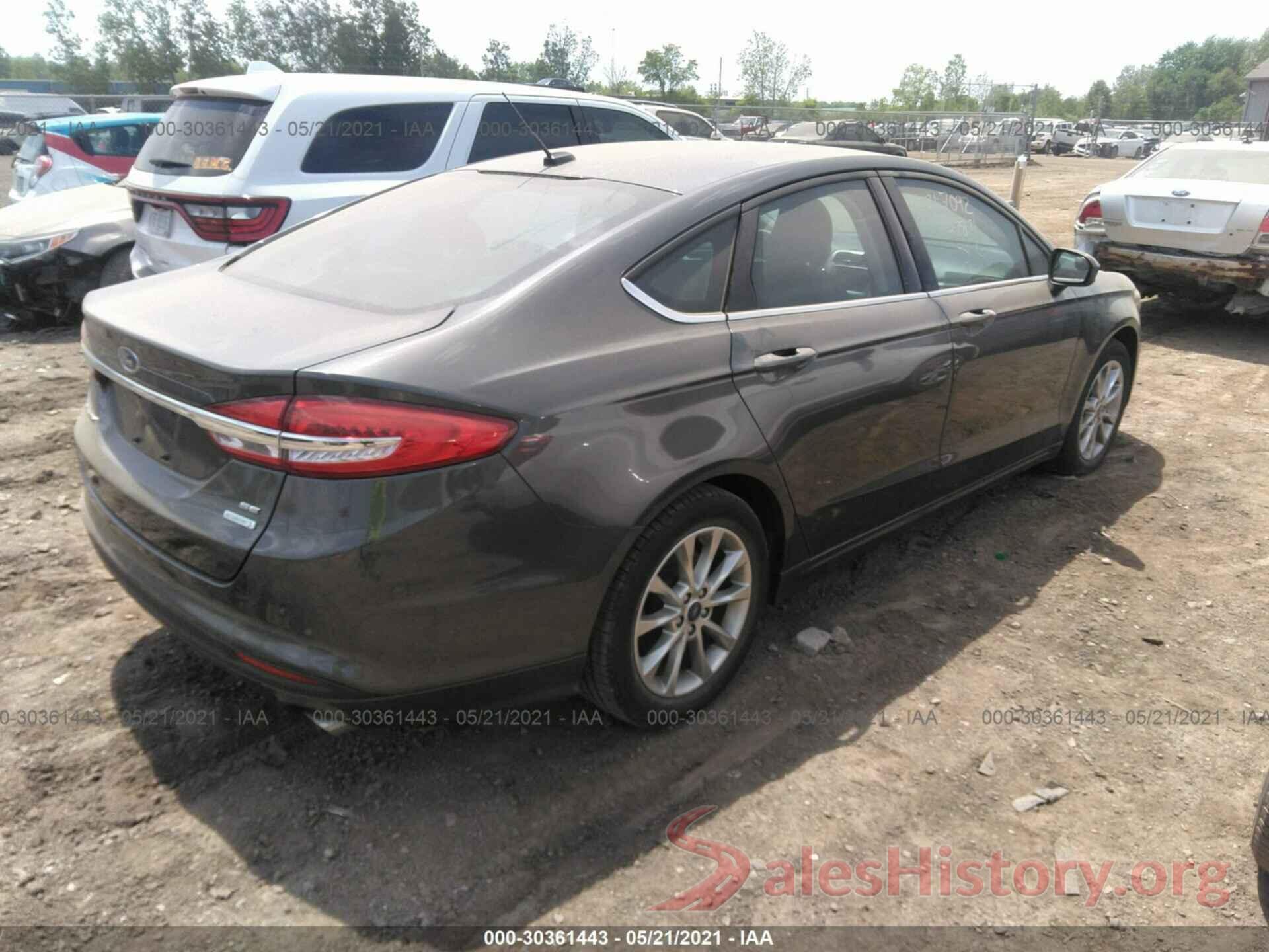 3FA6P0HD2HR240956 2017 FORD FUSION