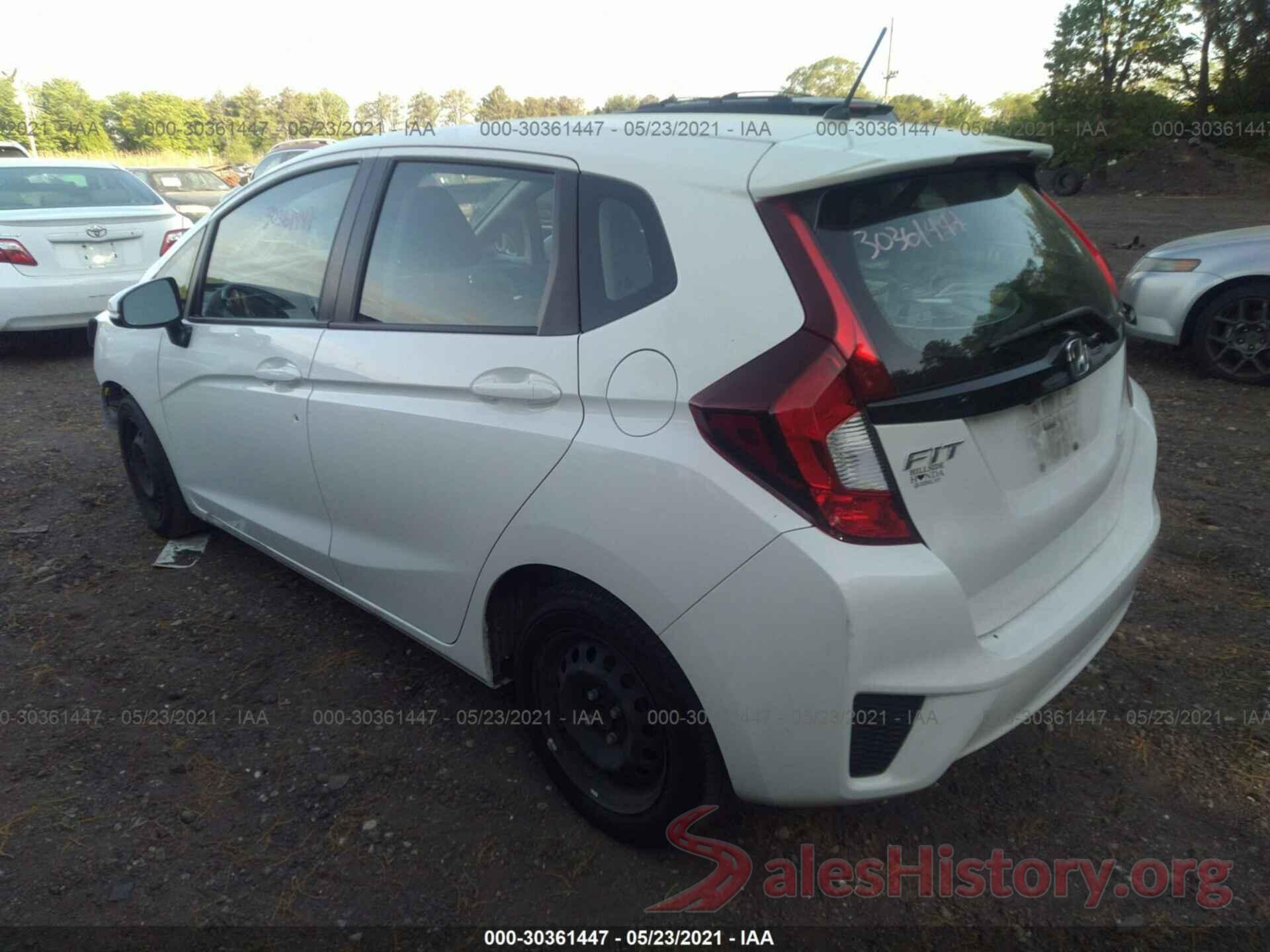 3HGGK5H50HM710760 2017 HONDA FIT