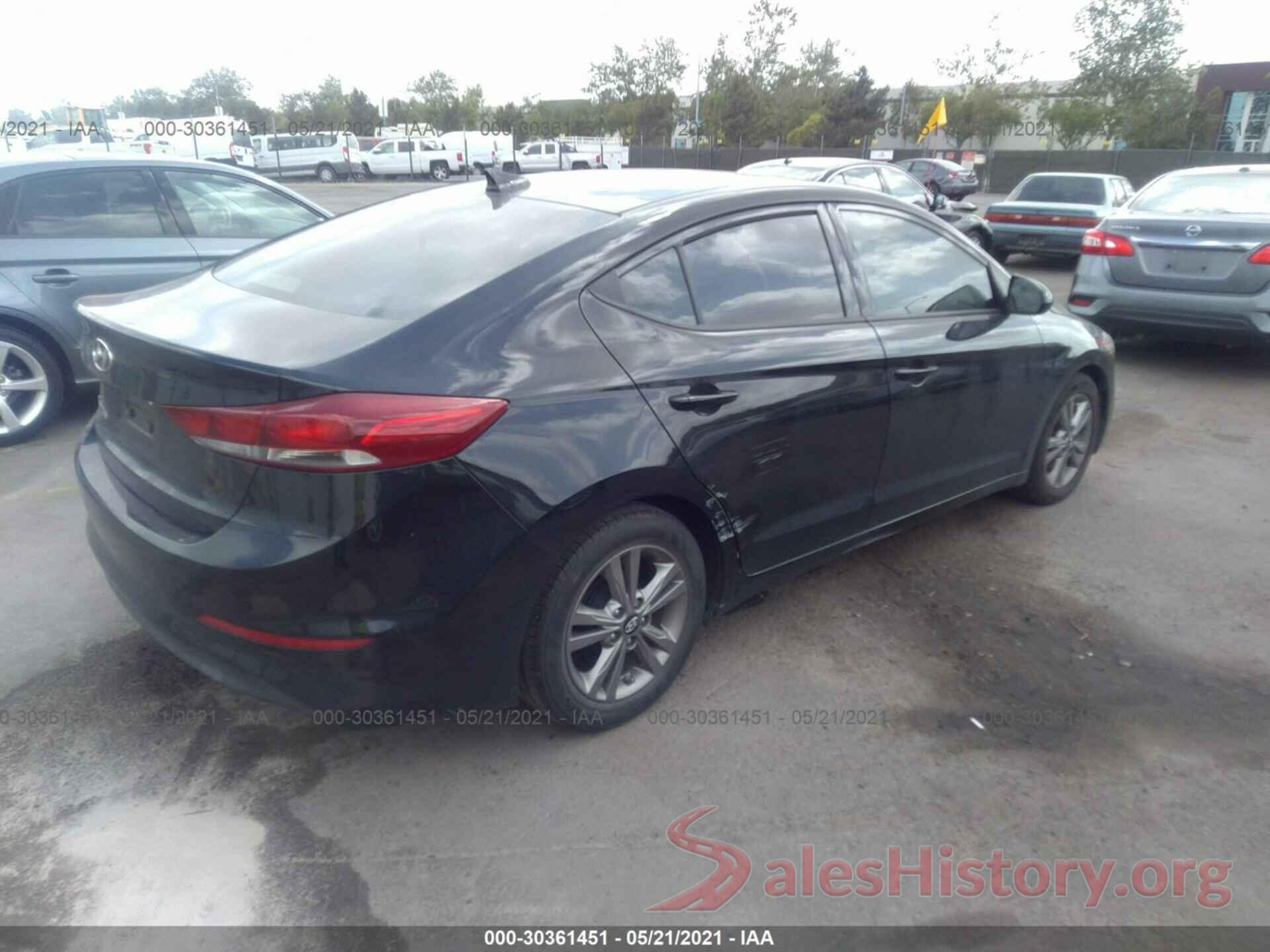 5NPD84LF3HH138695 2017 HYUNDAI ELANTRA