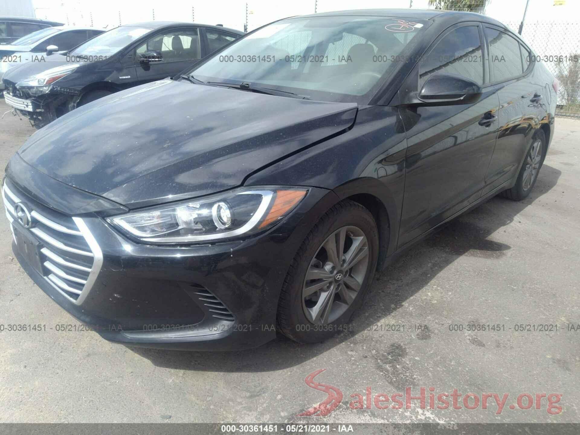 5NPD84LF3HH138695 2017 HYUNDAI ELANTRA