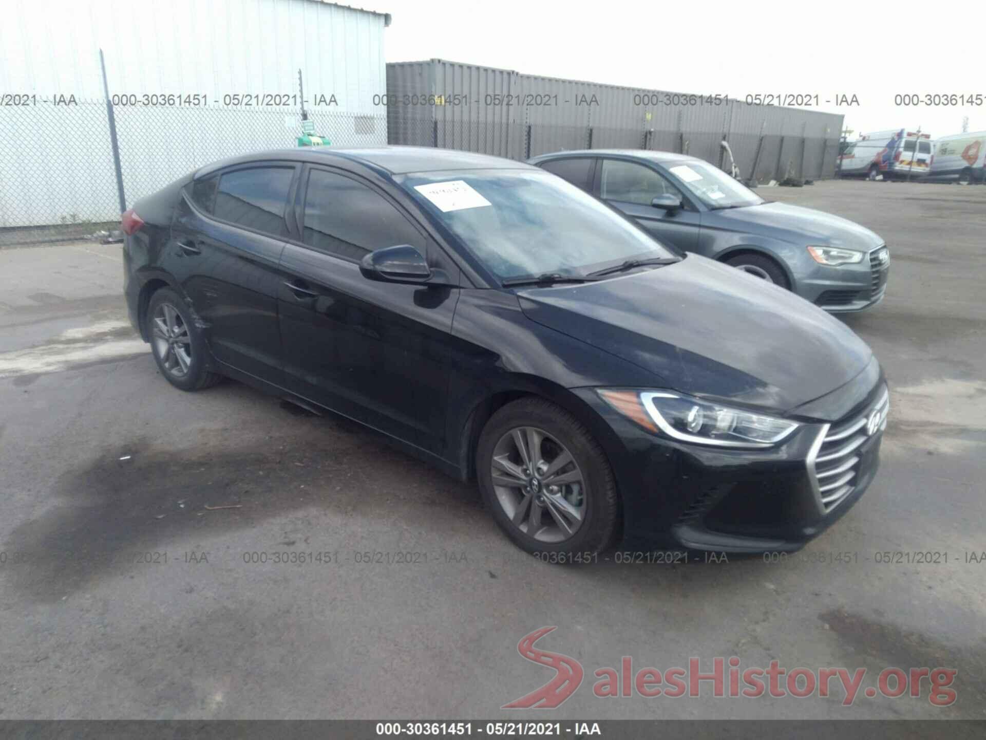 5NPD84LF3HH138695 2017 HYUNDAI ELANTRA