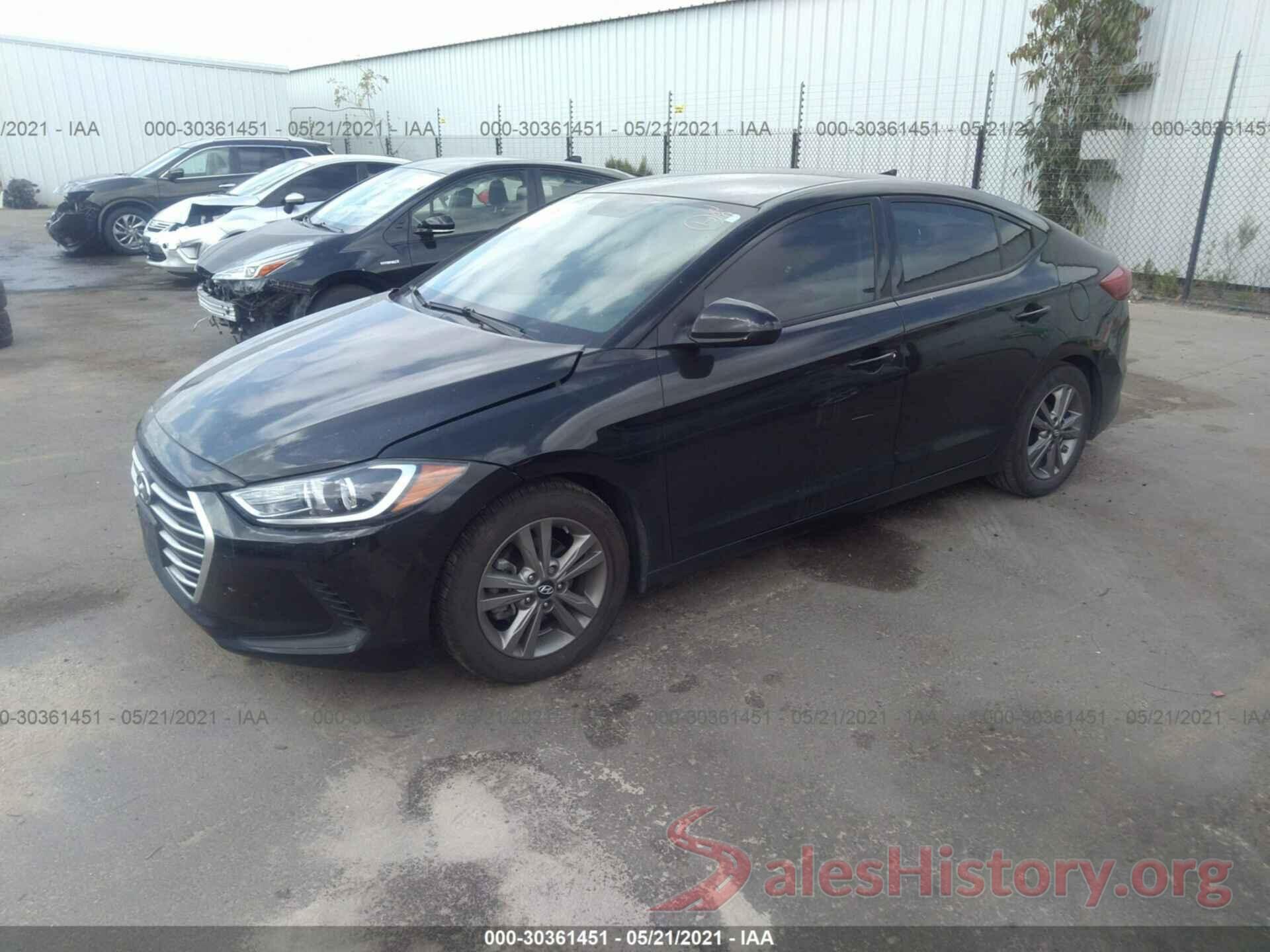 5NPD84LF3HH138695 2017 HYUNDAI ELANTRA