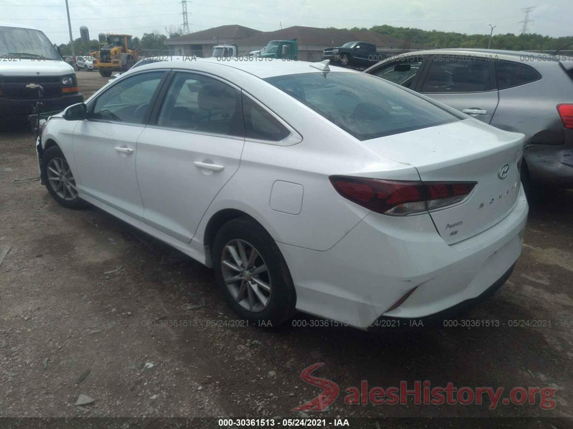 5NPE24AFXKH751350 2019 HYUNDAI SONATA