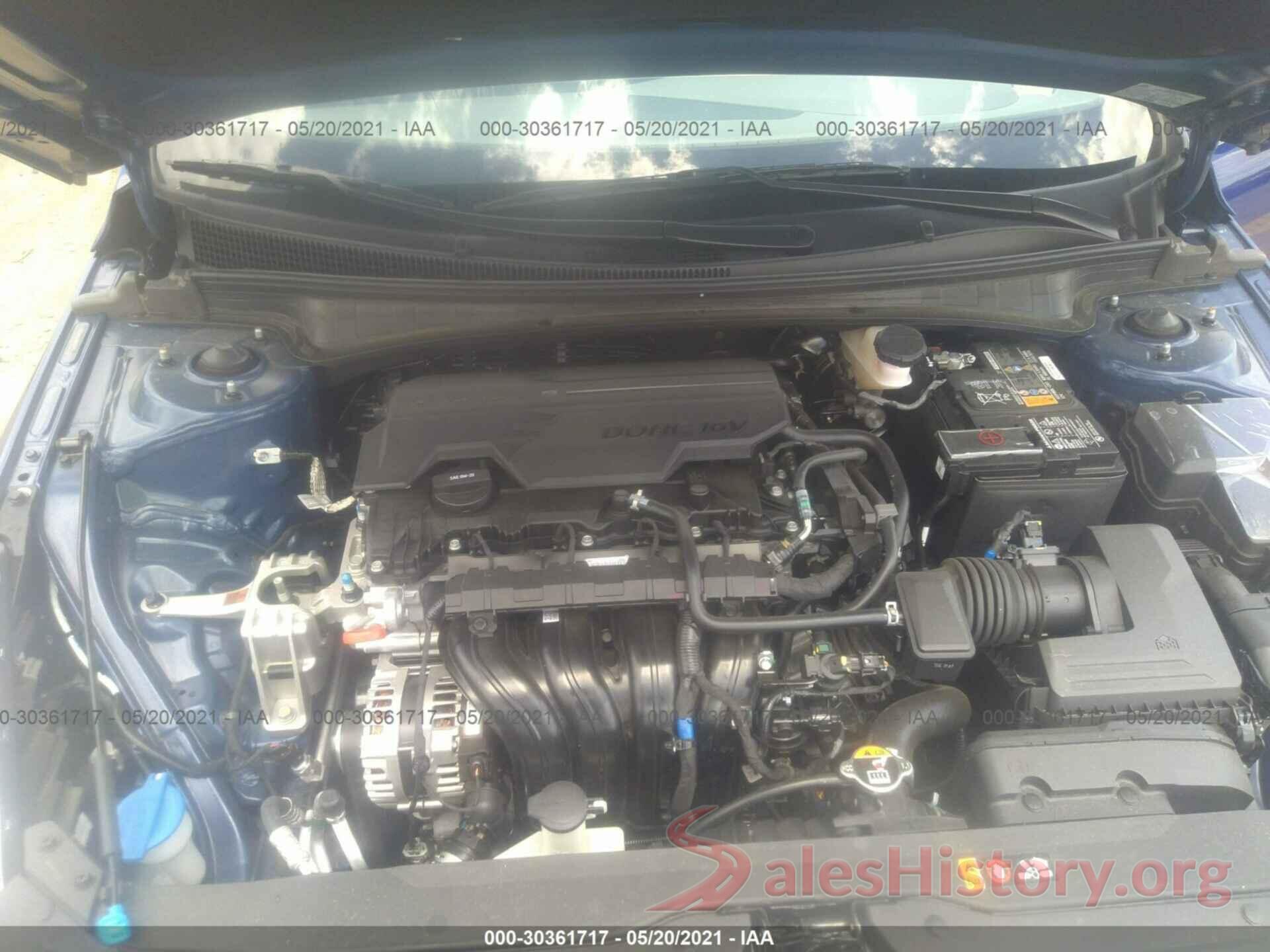 5NPLM4AG4MH022970 2021 HYUNDAI ELANTRA