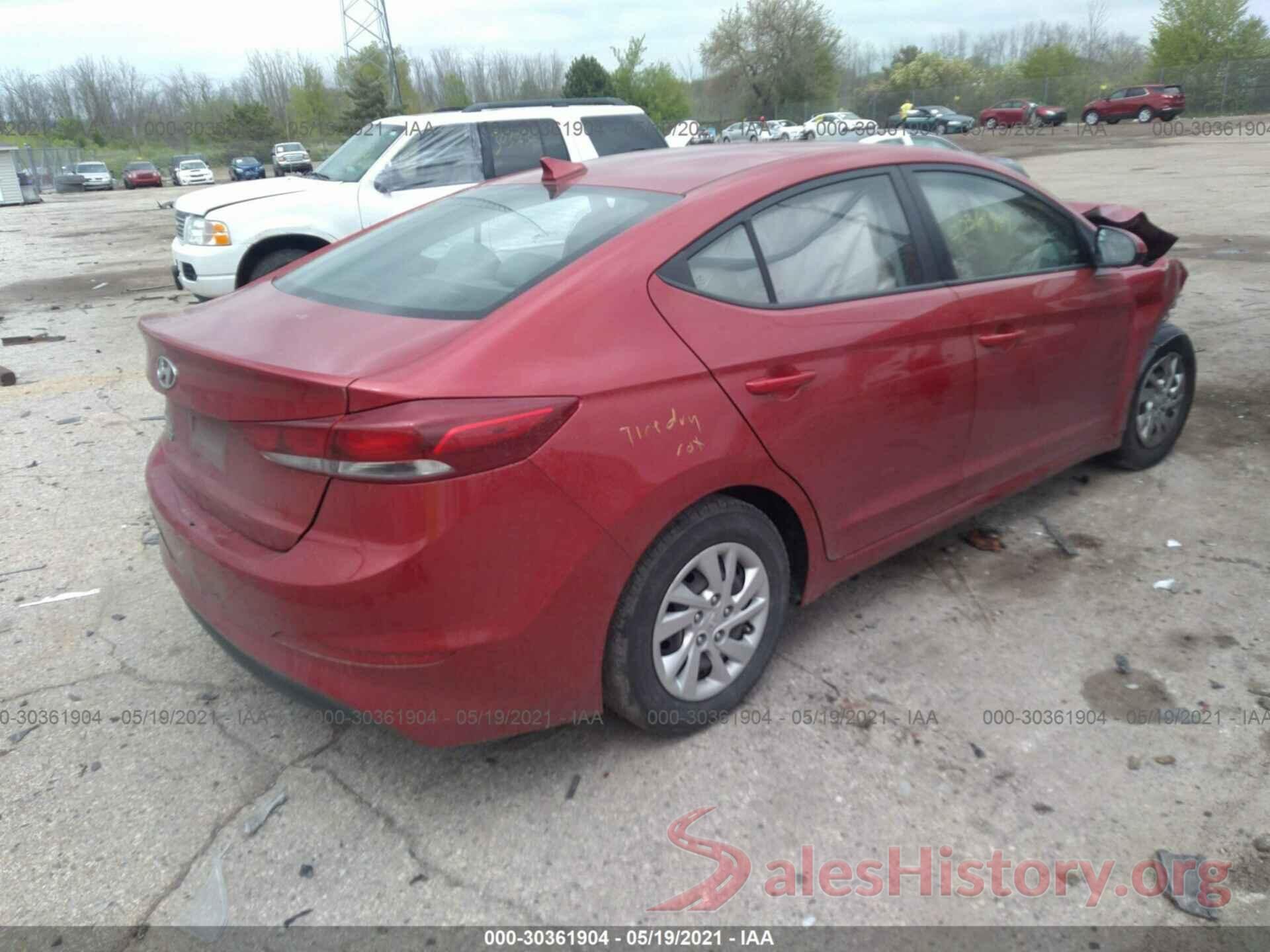 5NPD74LF1HH211338 2017 HYUNDAI ELANTRA