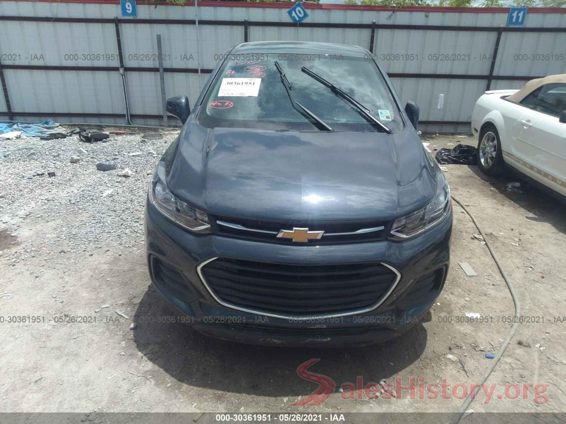 KL7CJKSB6MB320824 2021 CHEVROLET TRAX