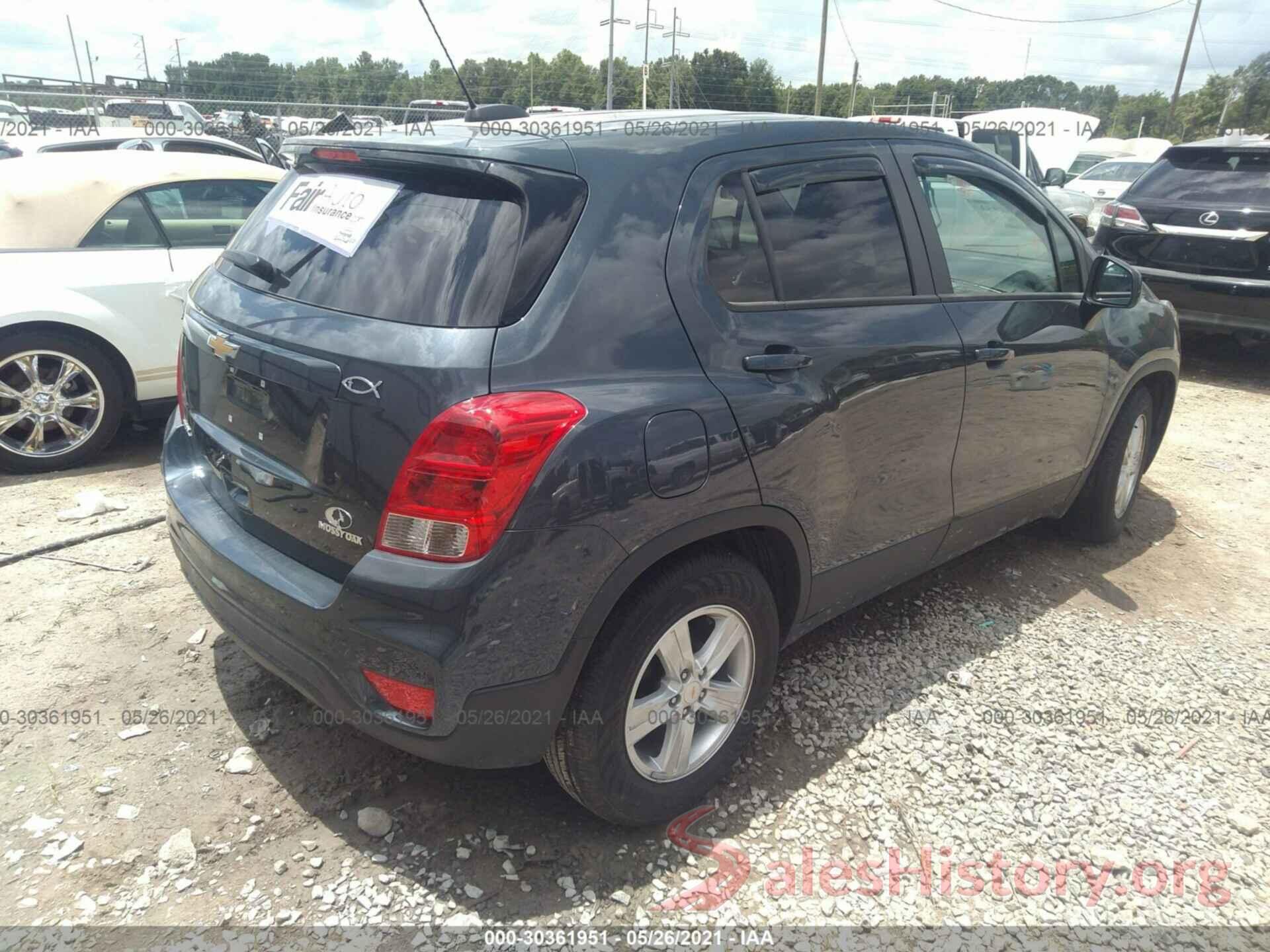 KL7CJKSB6MB320824 2021 CHEVROLET TRAX