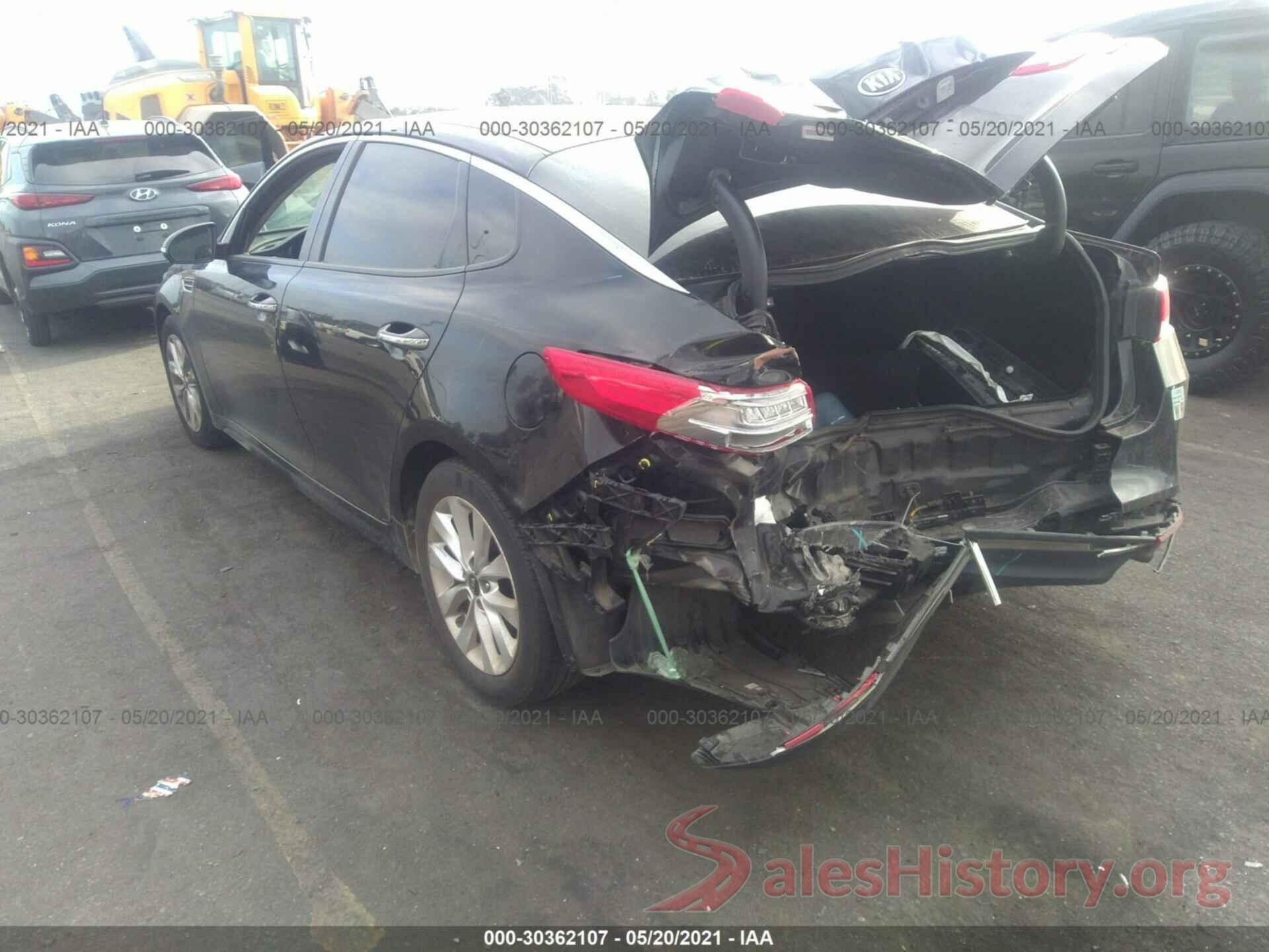 5XXGU4L30GG066167 2016 KIA OPTIMA