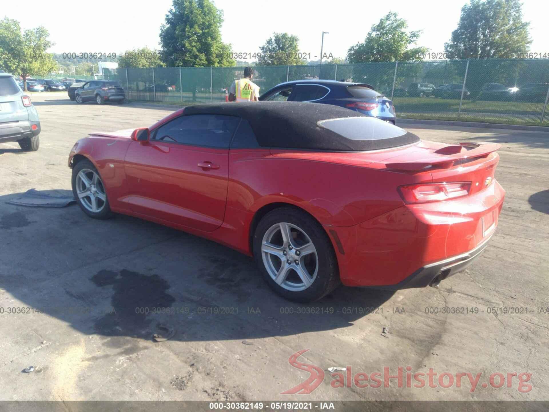 1G1FB3DX8G0162152 2016 CHEVROLET CAMARO