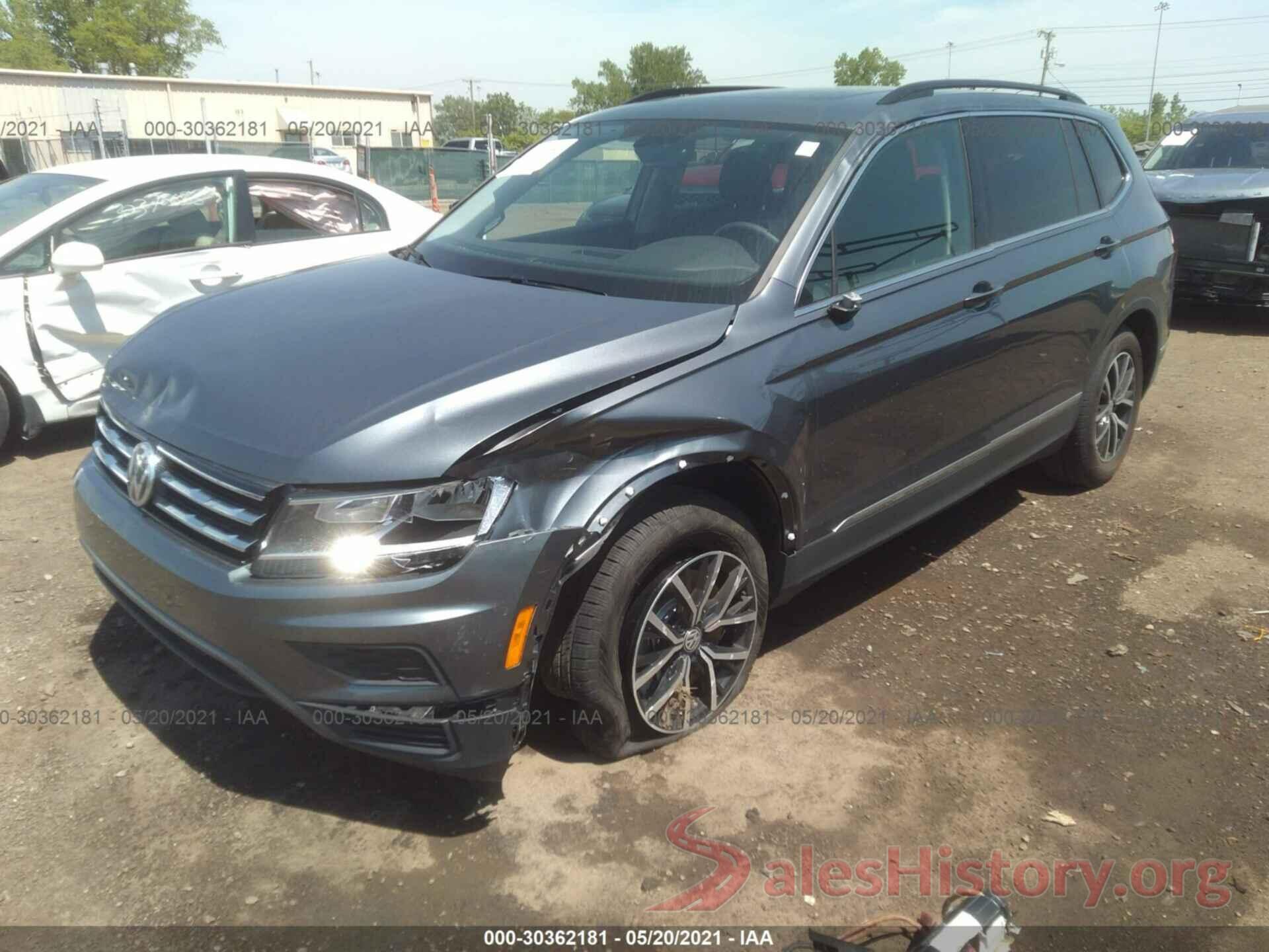 3VV2B7AX4MM033238 2021 VOLKSWAGEN TIGUAN