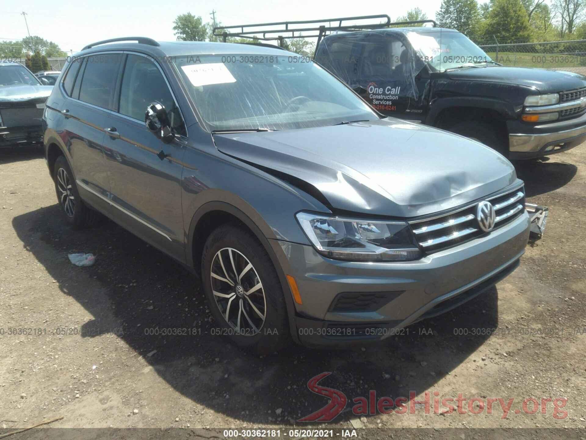 3VV2B7AX4MM033238 2021 VOLKSWAGEN TIGUAN