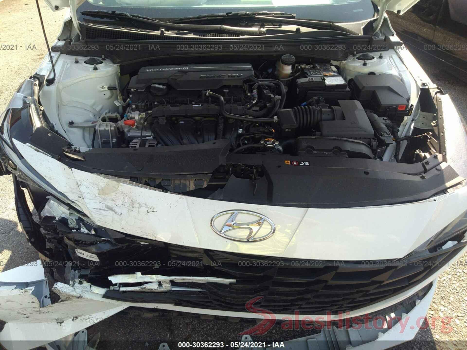 5NPLM4AG9MH018977 2021 HYUNDAI ELANTRA