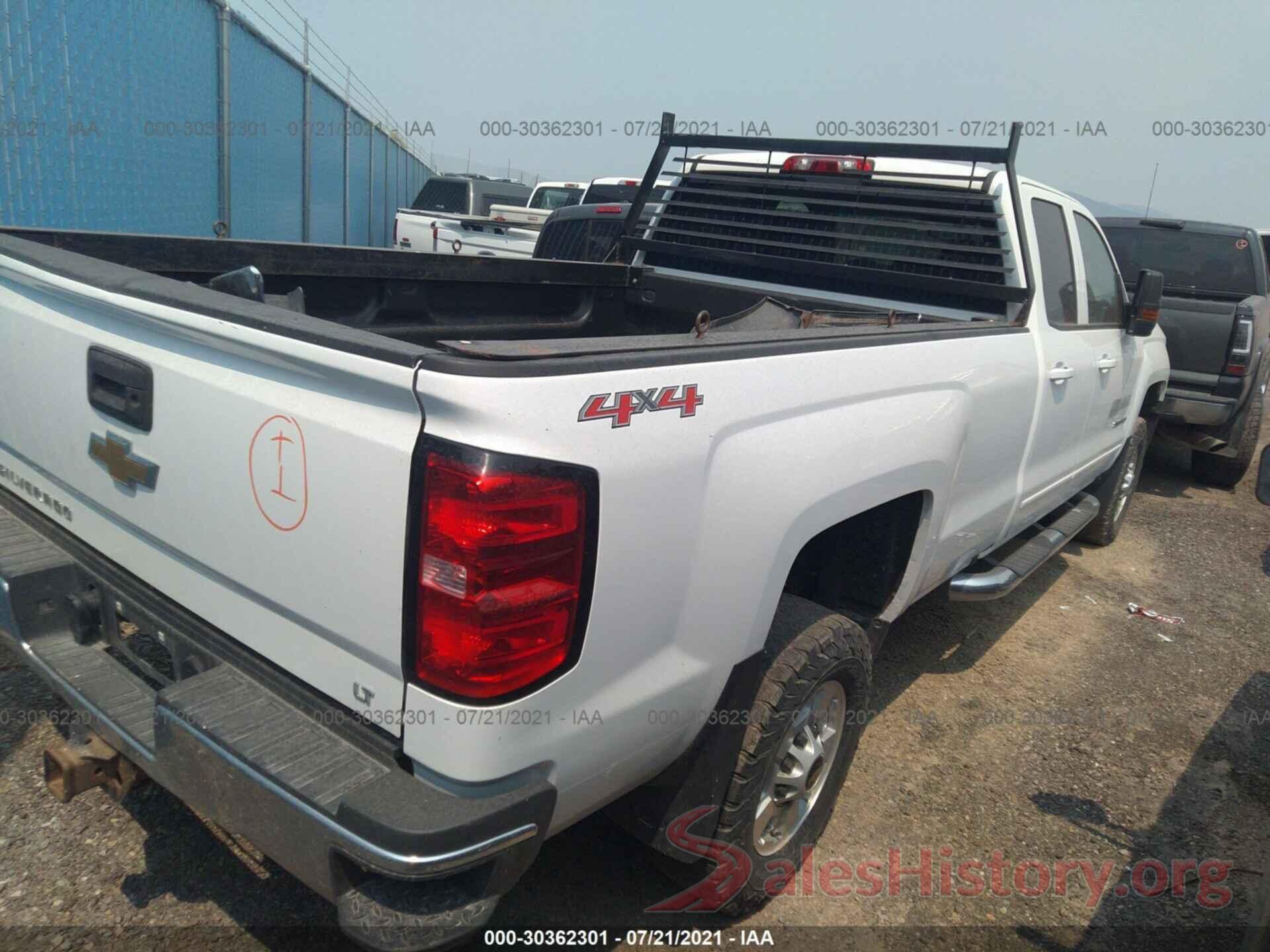 1GC2KVEG1GZ187485 2016 CHEVROLET SILVERADO 2500HD